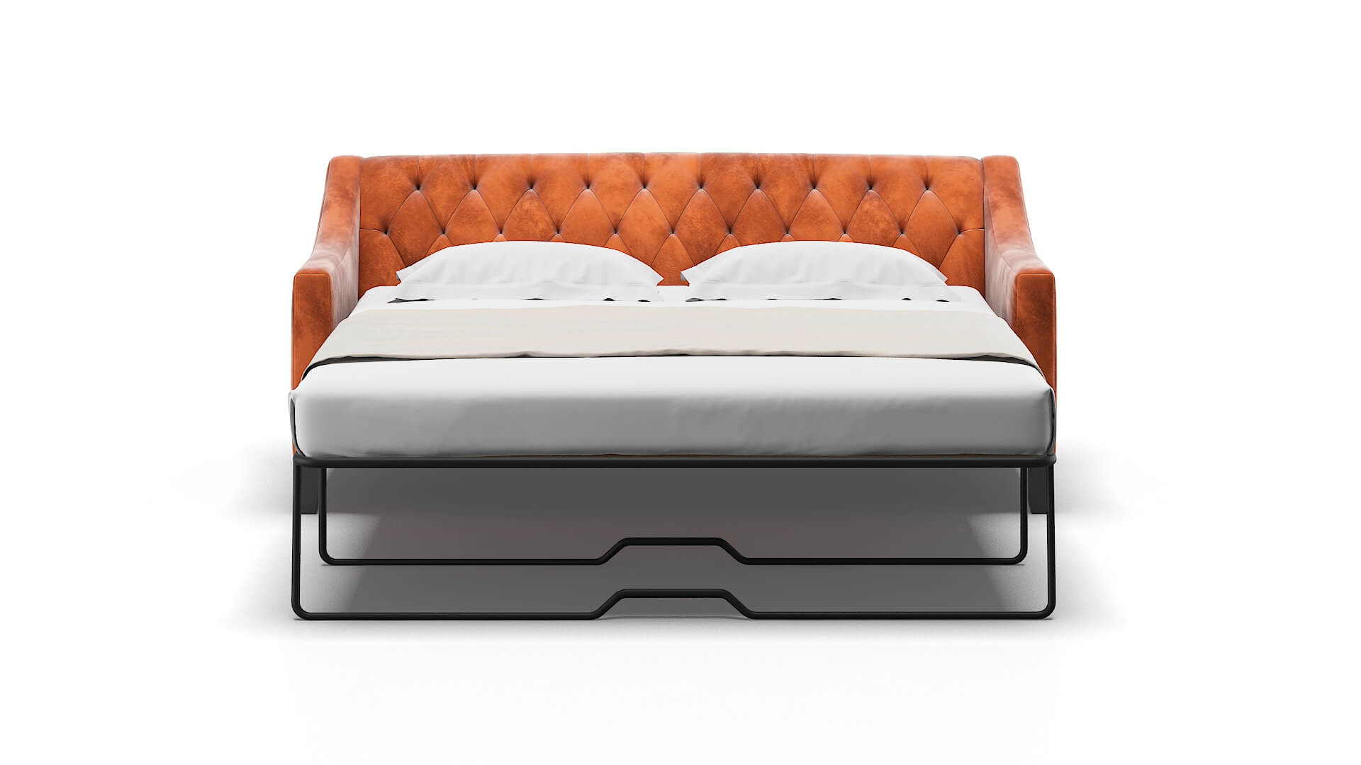 Seville Loft Copper Sofa Sleeper Espresso legs 1