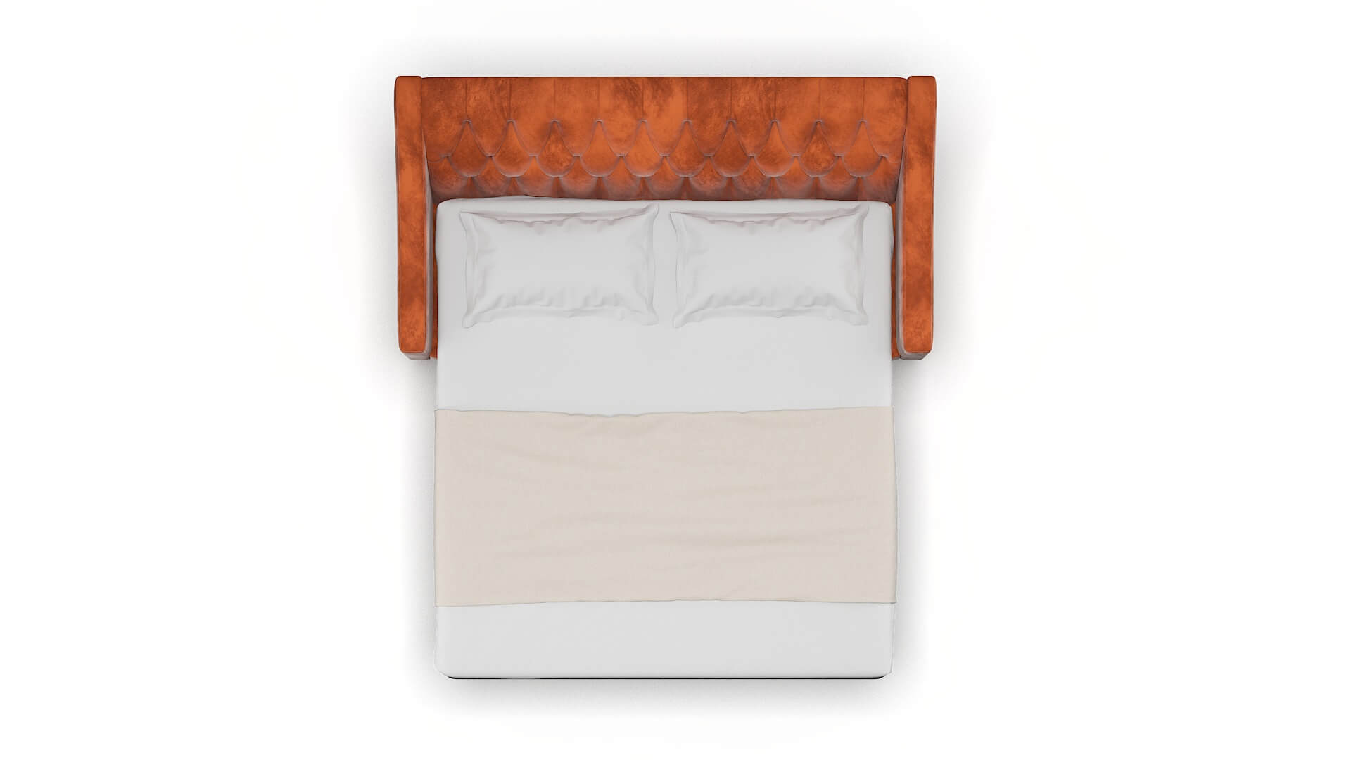 Seville Loft Copper Sofa Sleeper Espresso legs 3