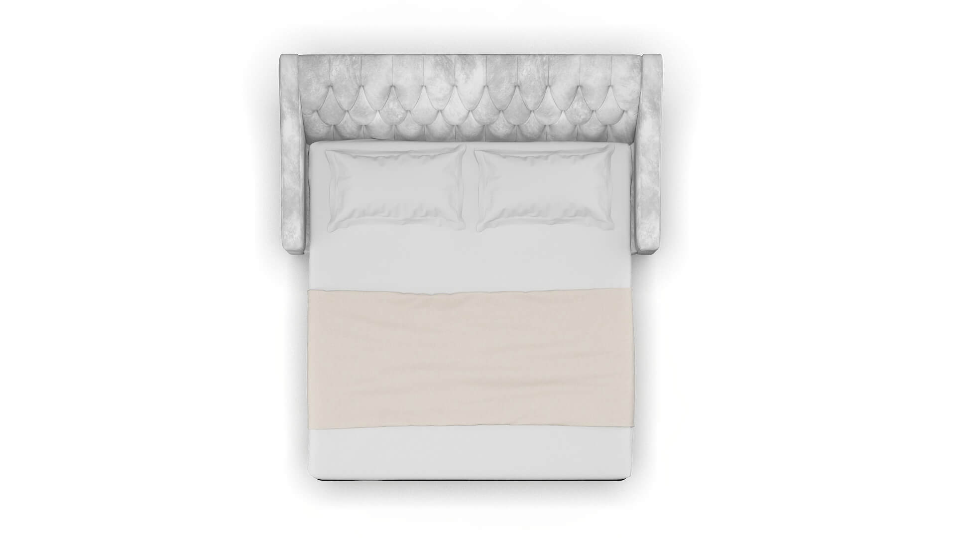 Seville Loft Snowfall Sofa Sleeper Espresso legs 3