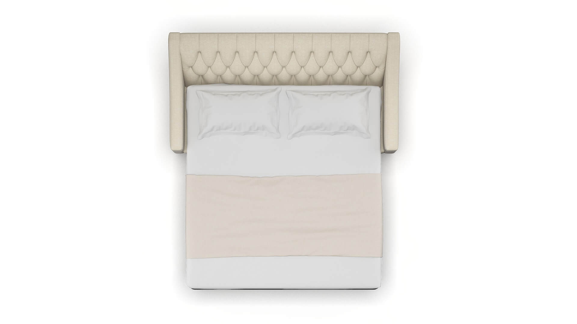 Seville Malibu Sand Sofa Sleeper Espresso legs 3