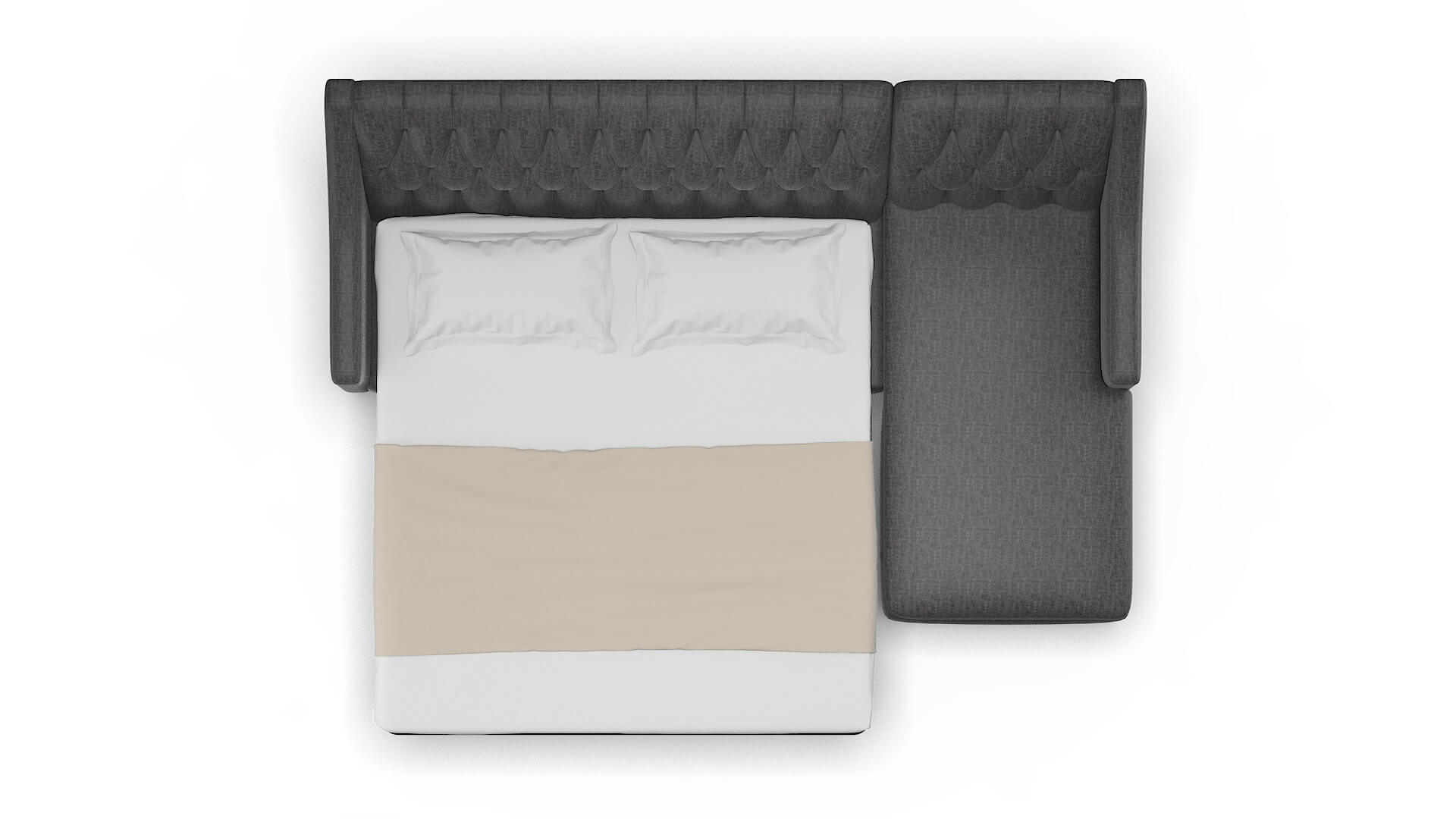 Seville Marcy Baltic Panel Sleeper Espresso legs 3