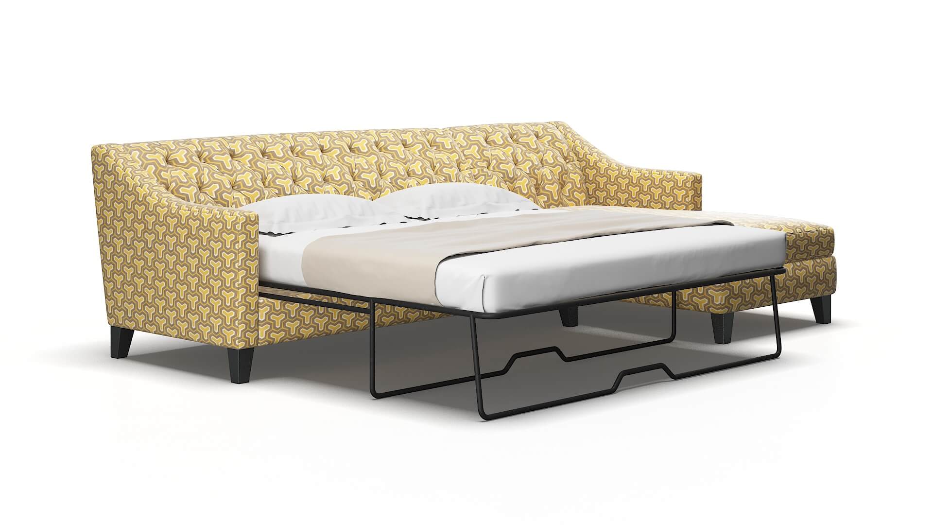 Seville Merci dijon Panel sleeper Espresso Legs  2