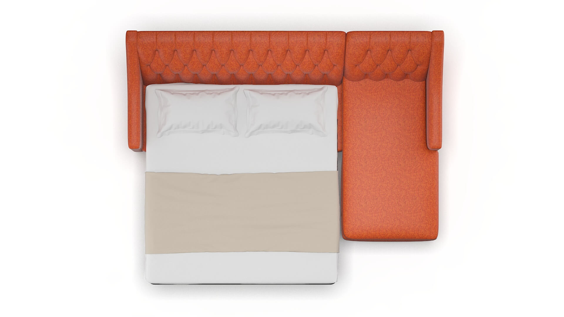 Seville Notion Tang Panel Sleeper Espresso legs 3