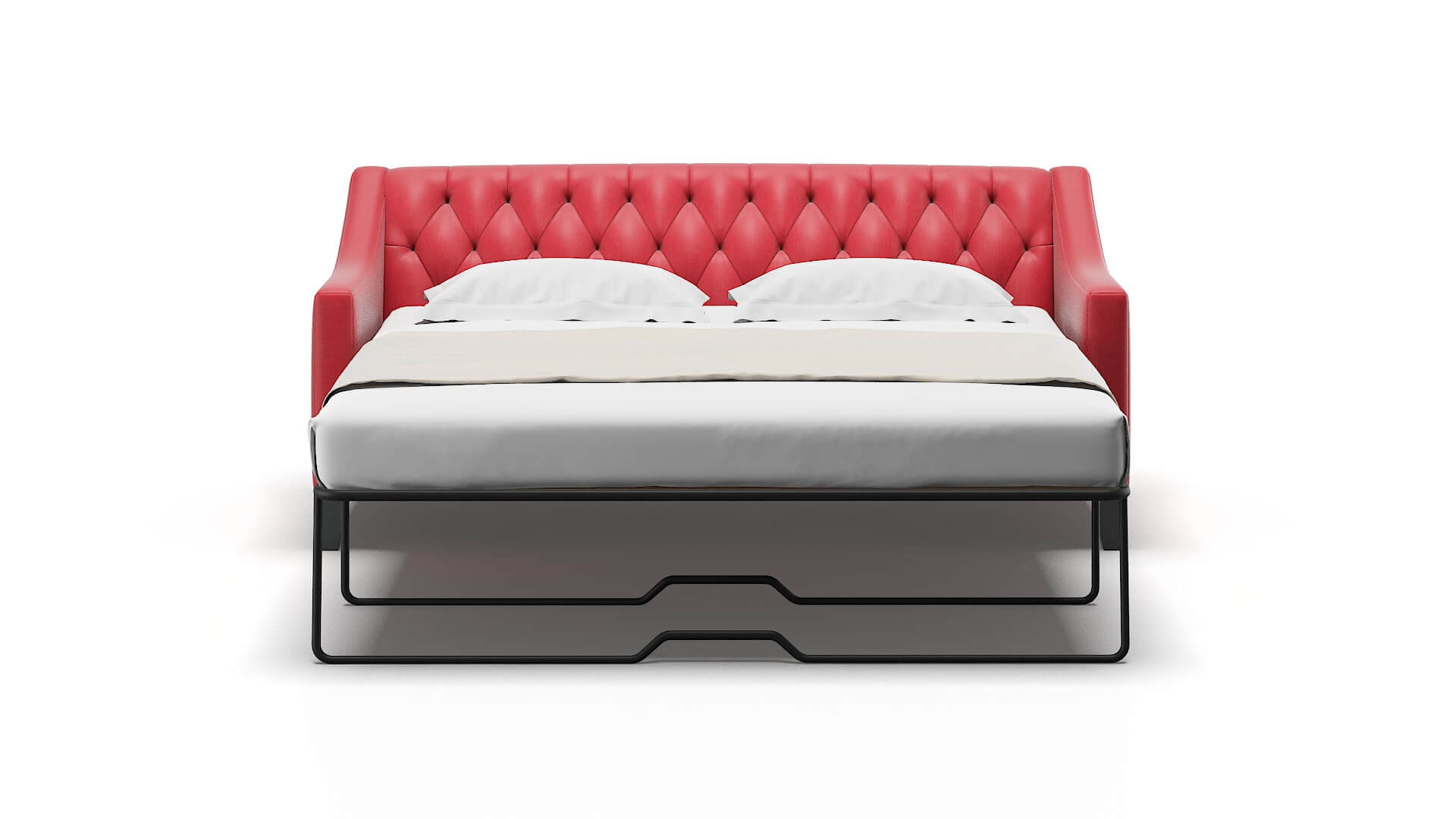 Seville Pauline Ruby Sofa Sleeper Espresso legs 1