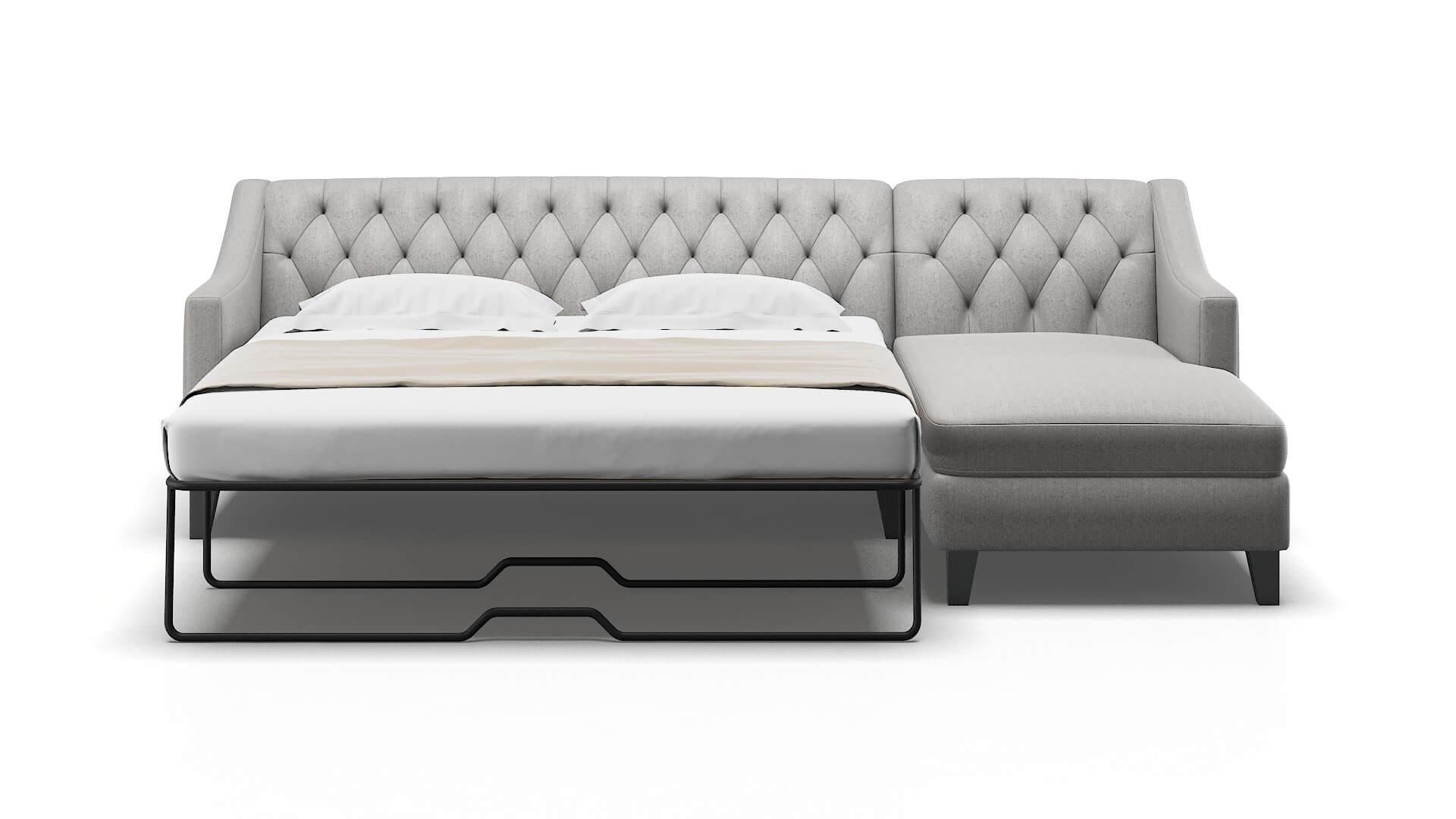 Seville Prime Ash Panel Sleeper Espresso legs 1