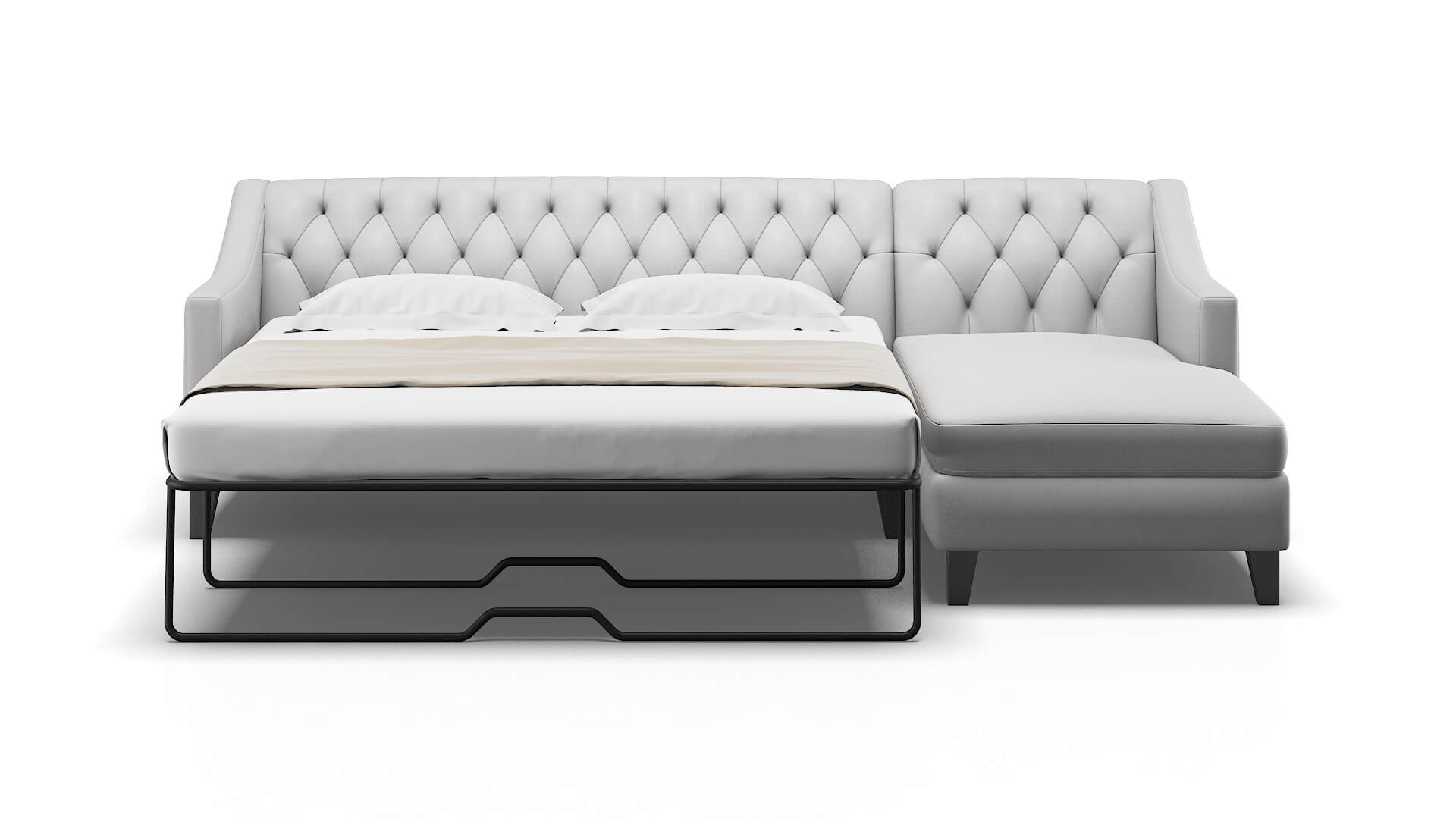 Seville Prisma Steam Panel Sleeper Espresso legs 1