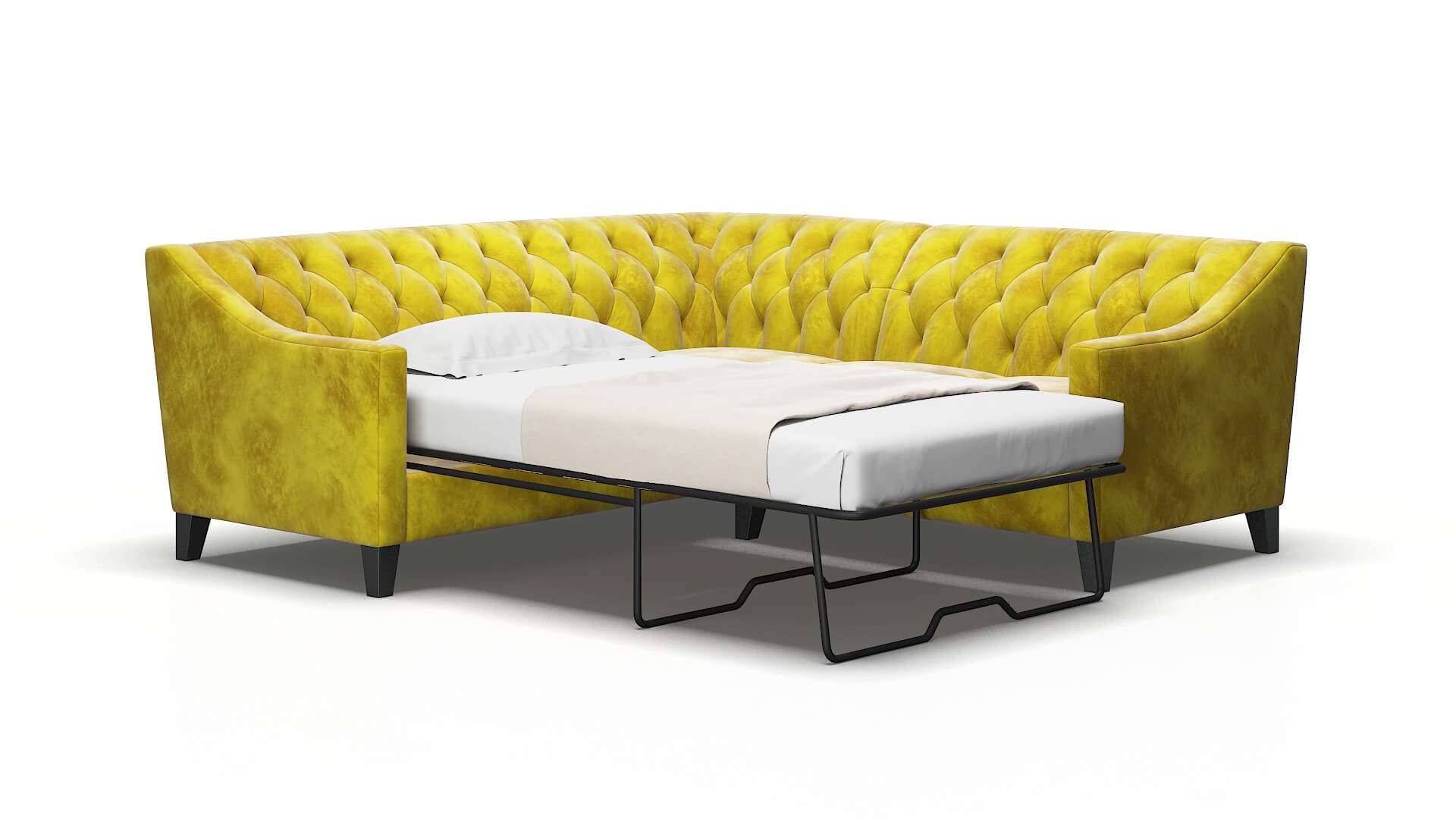 Seville Quartz 402 Sectional sleeper Espresso Legs  2