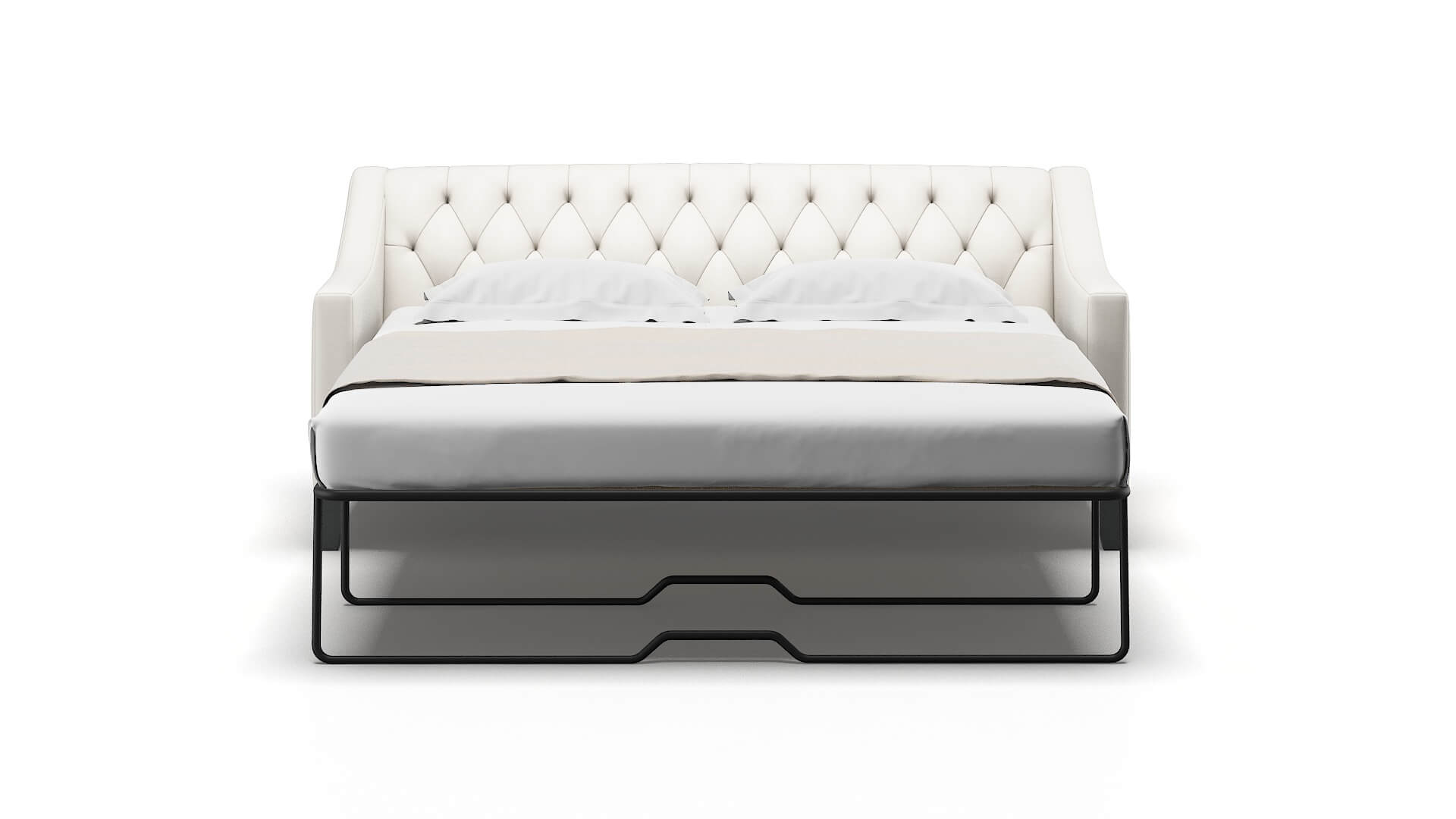 Seville Redondo Pearl Sofa Sleeper Espresso legs 1