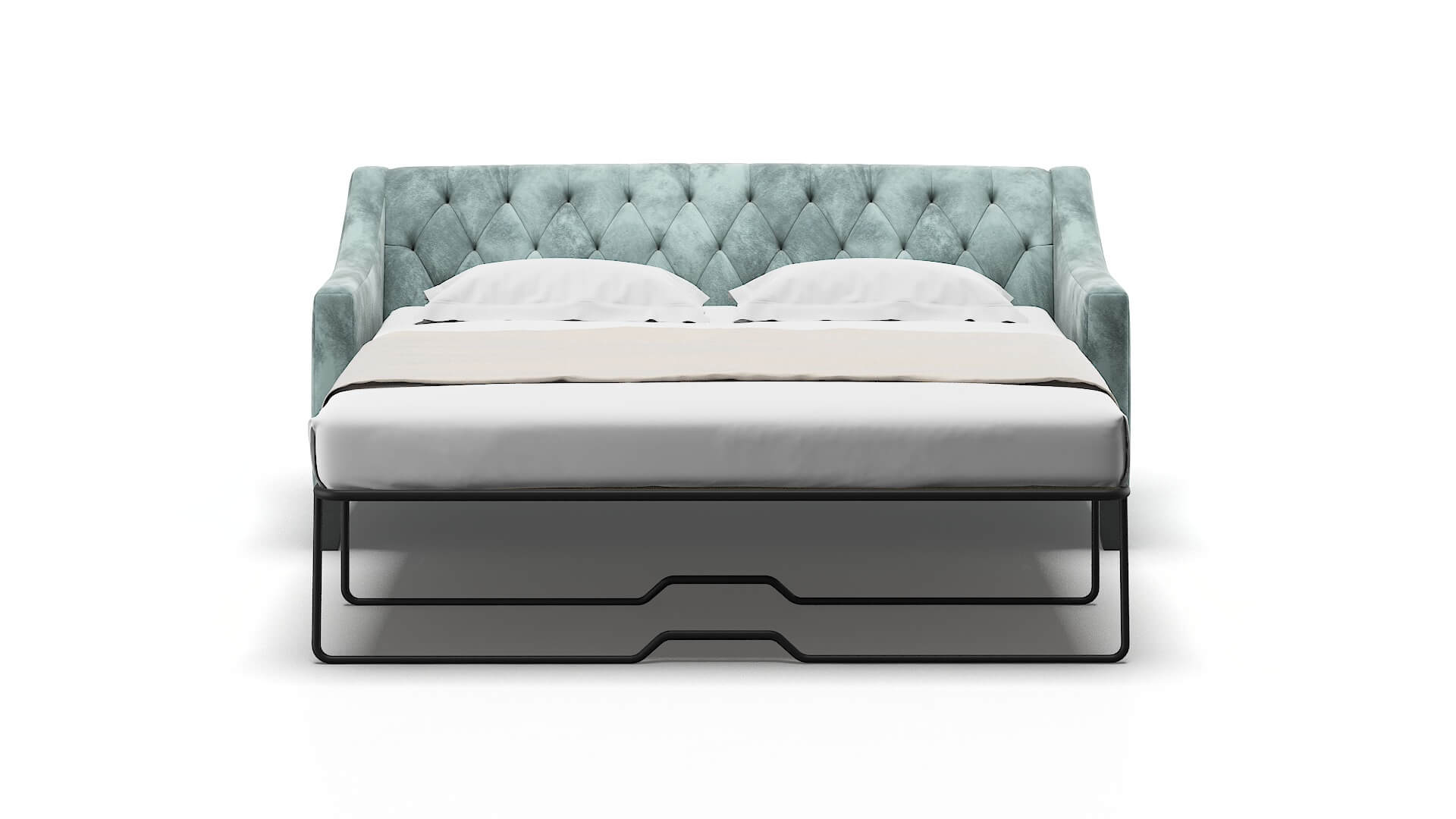 Seville Royale Cloud Sofa Sleeper Espresso legs 1