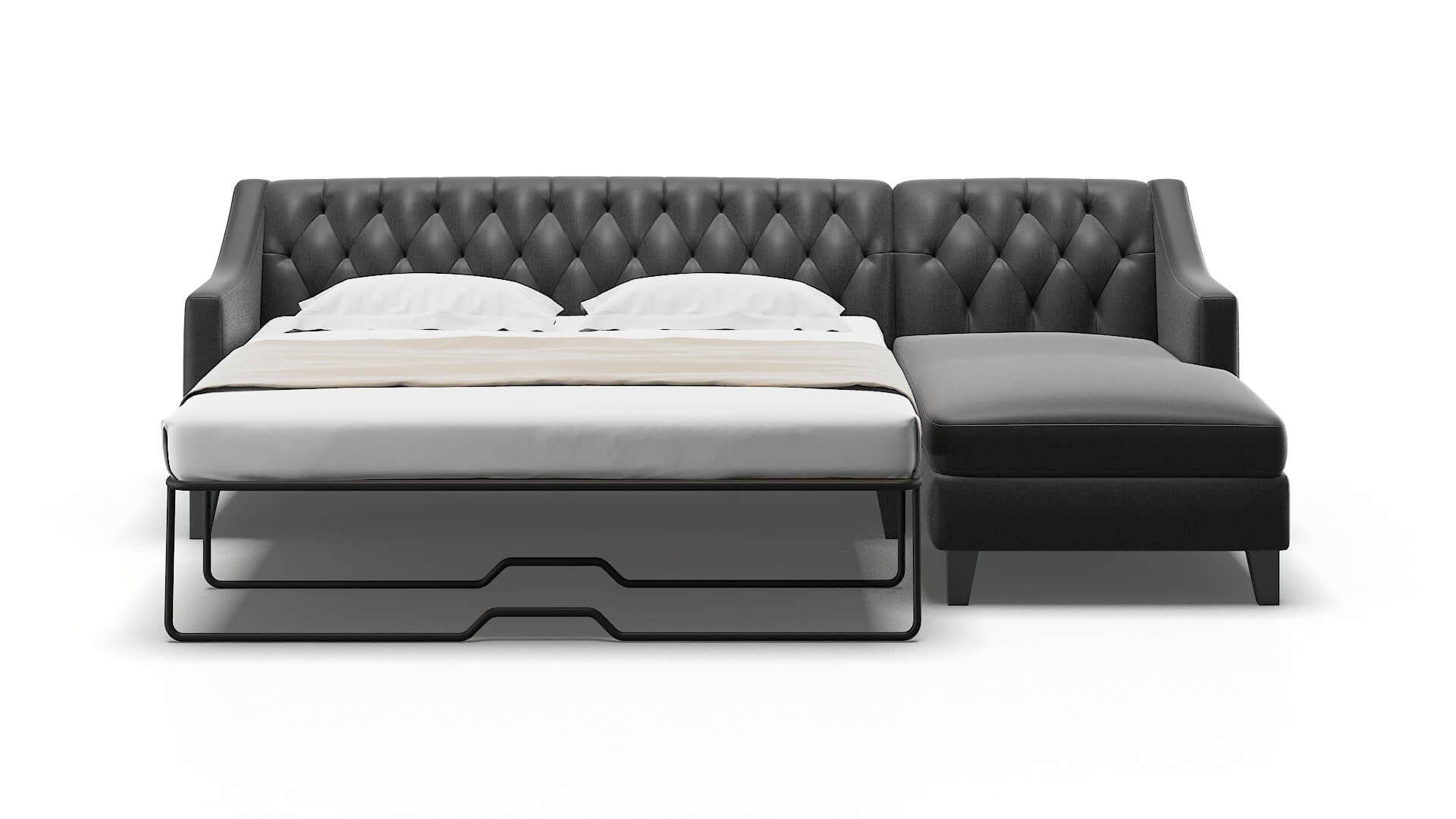 Seville Sosoftness 54 Panel Sleeper Espresso legs 1