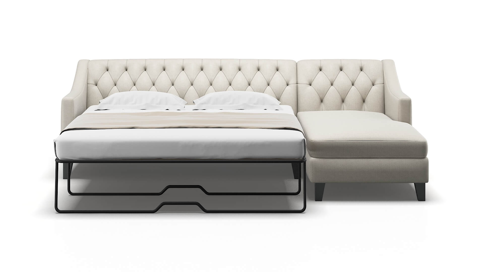 Seville Terrain Natural Panel Sleeper Espresso legs 1