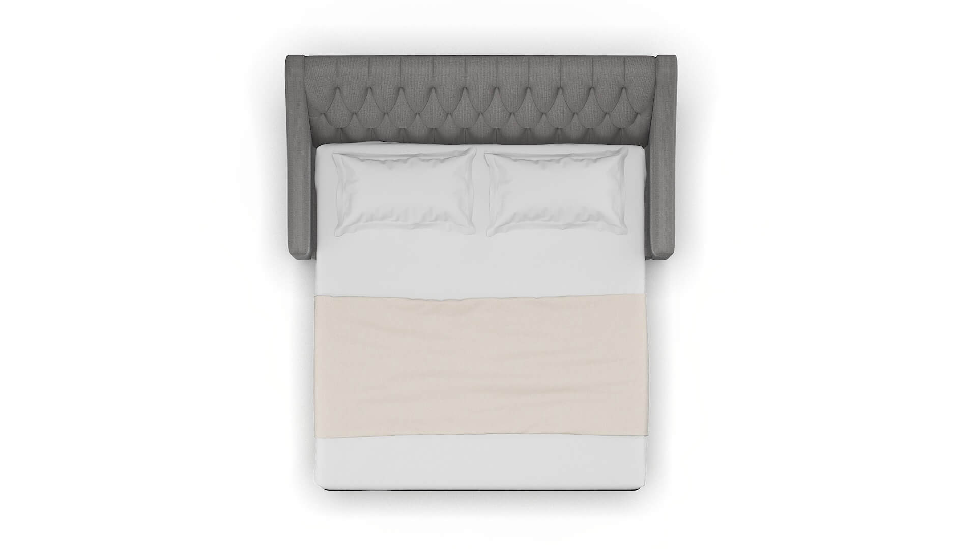 Seville Terrain Oatmeal Sofa Sleeper Espresso legs 3