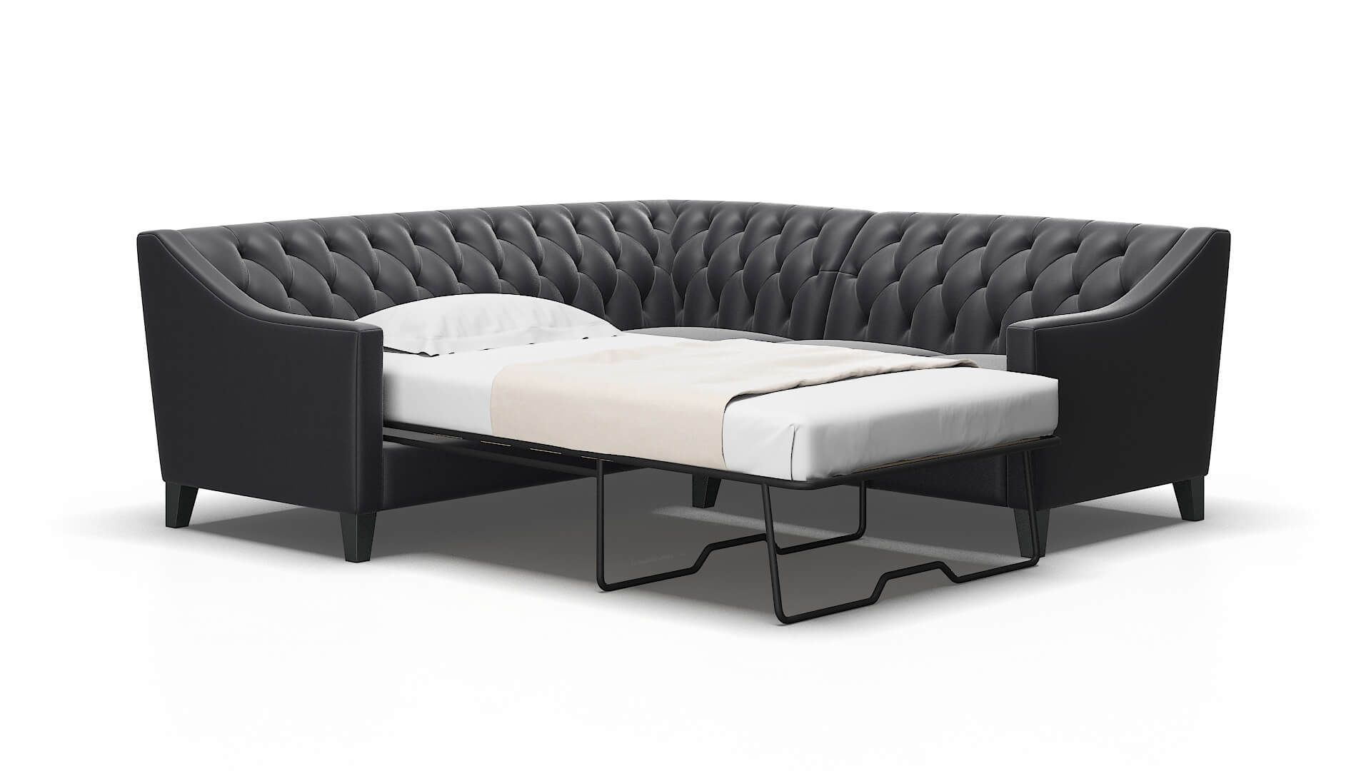 Seville Urban_d Eclipse Sectional Sleeper Espresso legs 2