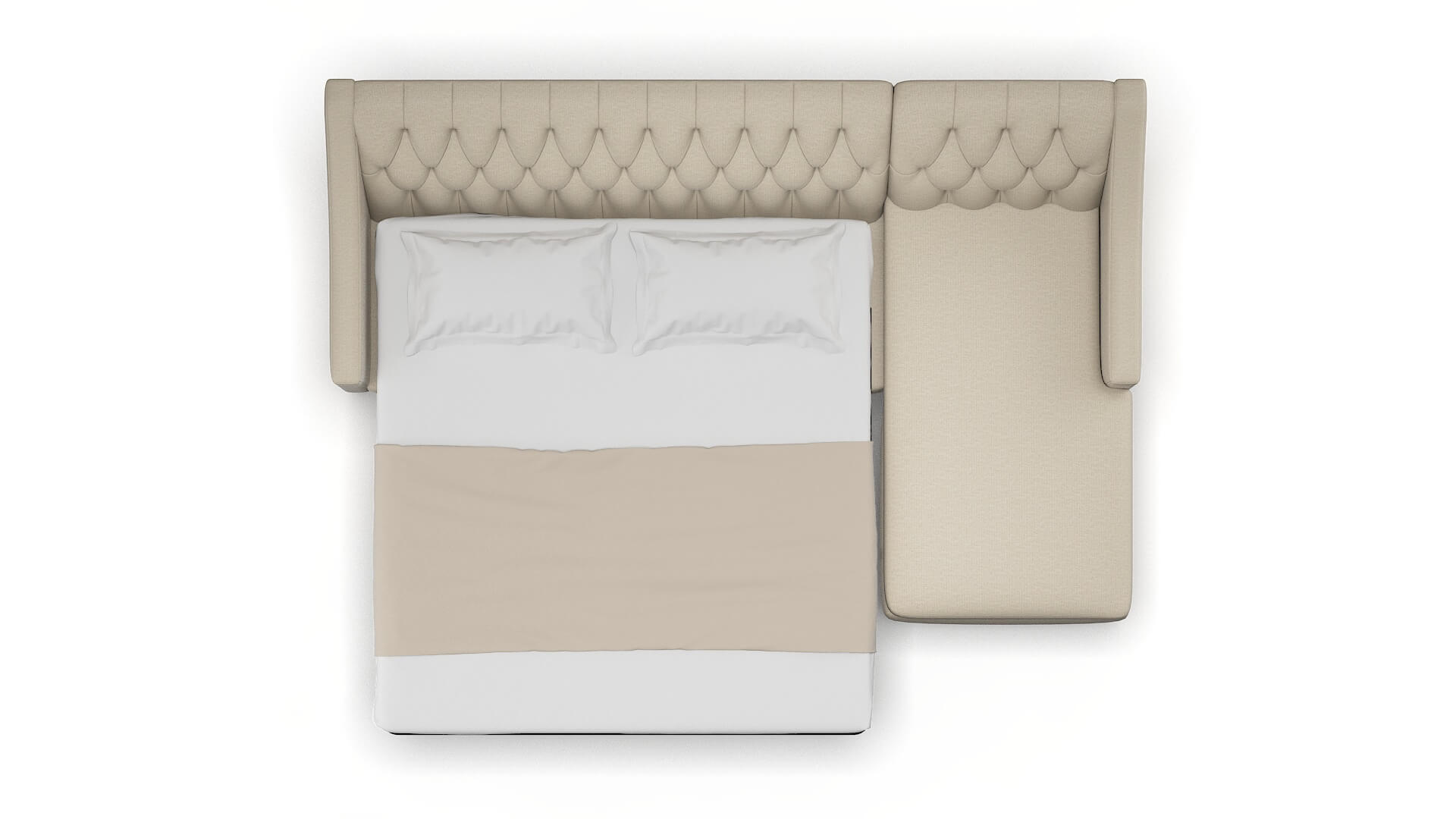 Seville Urban_d Silver Panel Sleeper Espresso legs 3