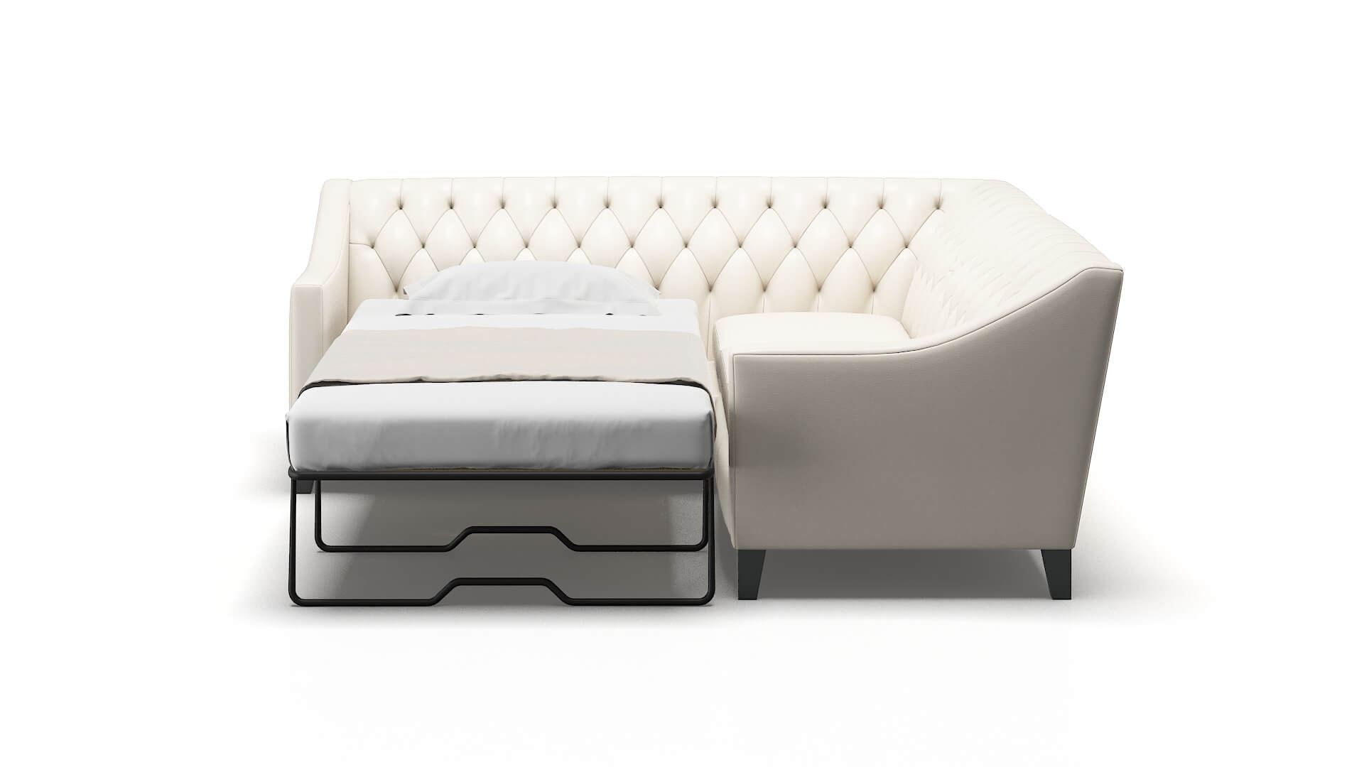 Seville Urban_d Snow Sectional Sleeper Espresso legs 1