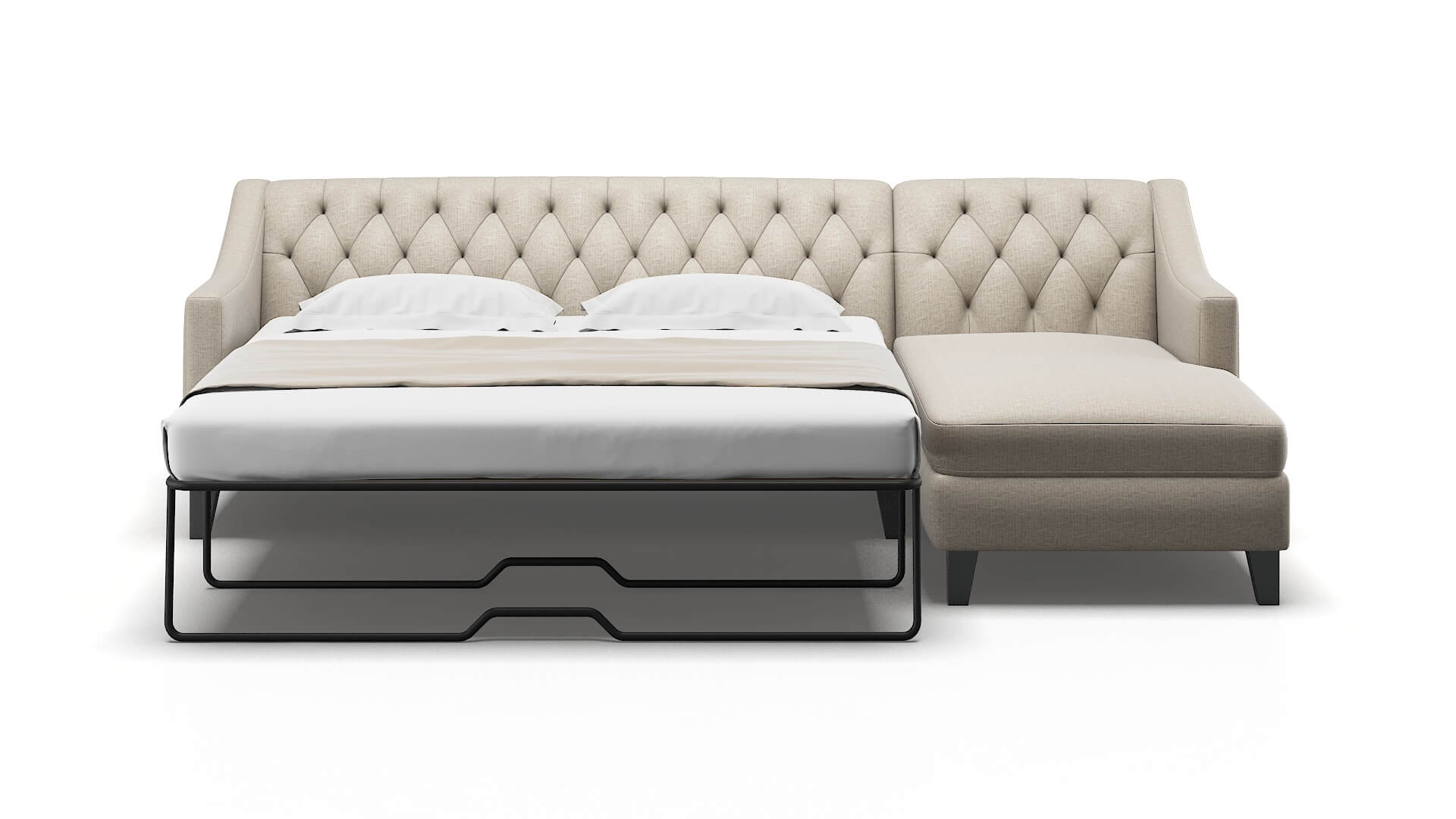 Seville Urban_d Steel Panel Sleeper Espresso legs 1