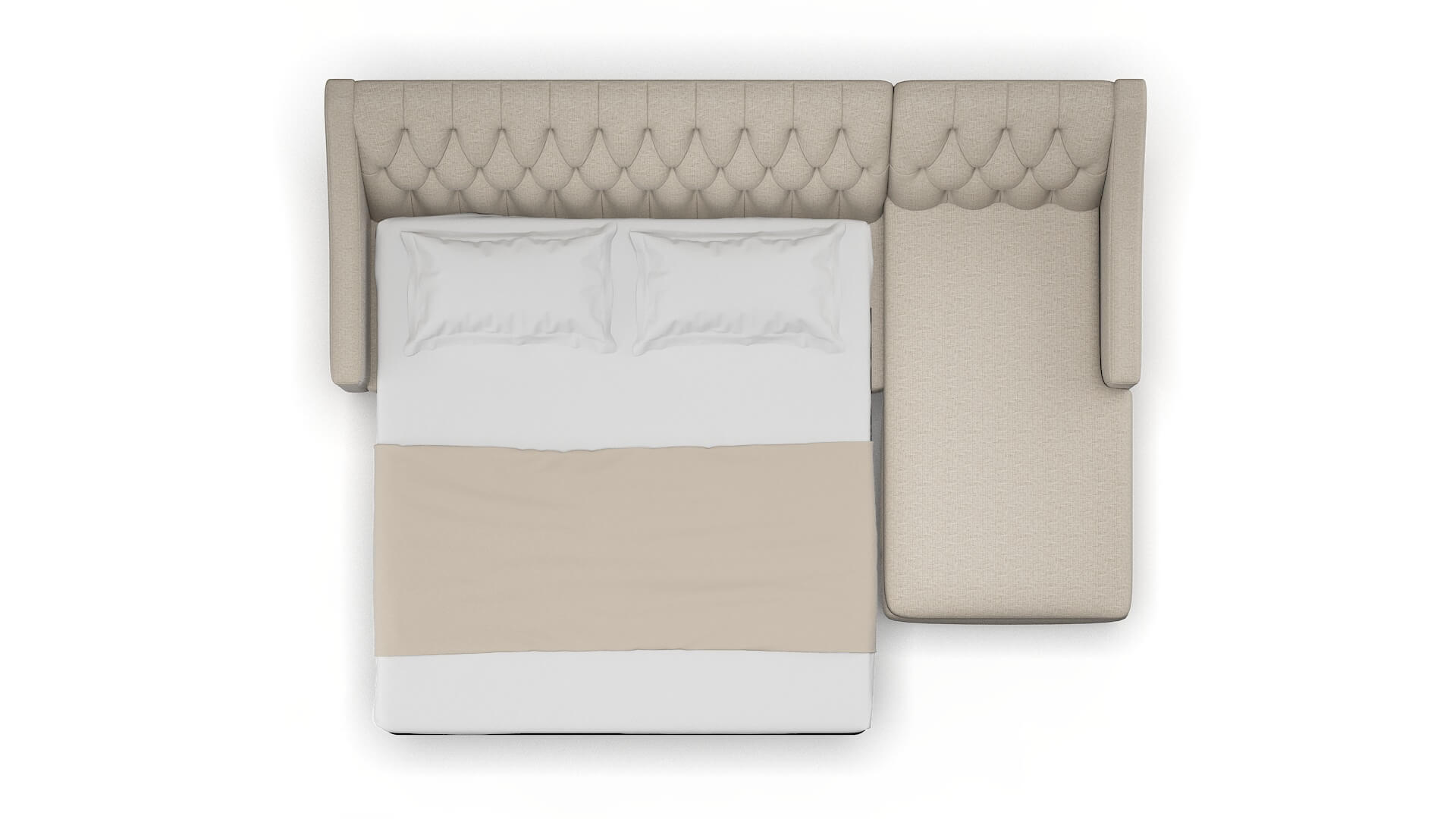 Seville Urban_d Steel Panel Sleeper Espresso legs 3