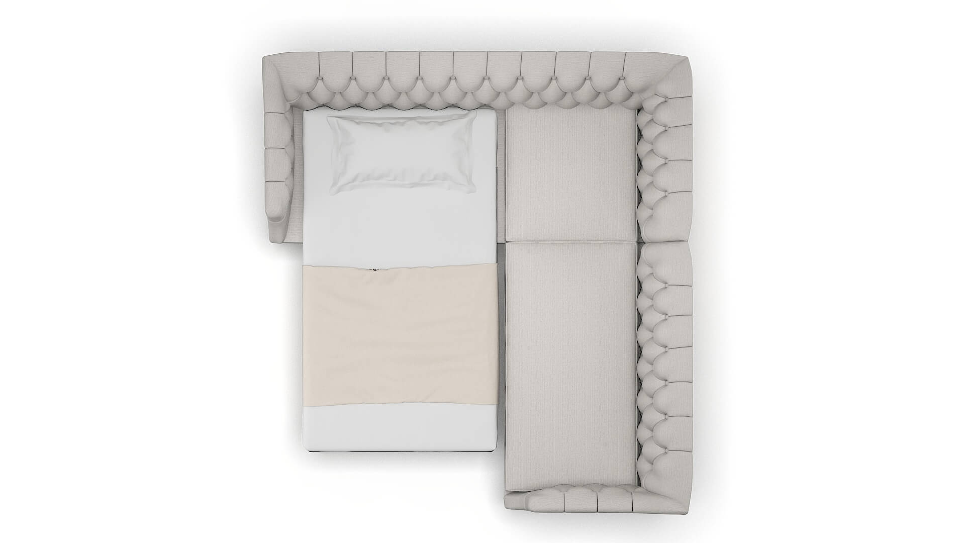 Shiraz Avenger Dolphin Sectional Sleeper Espresso legs 3