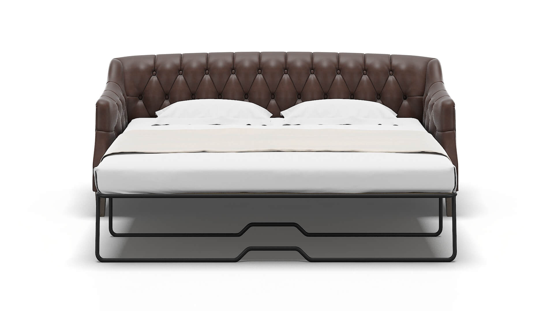 Shiraz Bella Espresso Sofa Sleeper Espresso legs 1