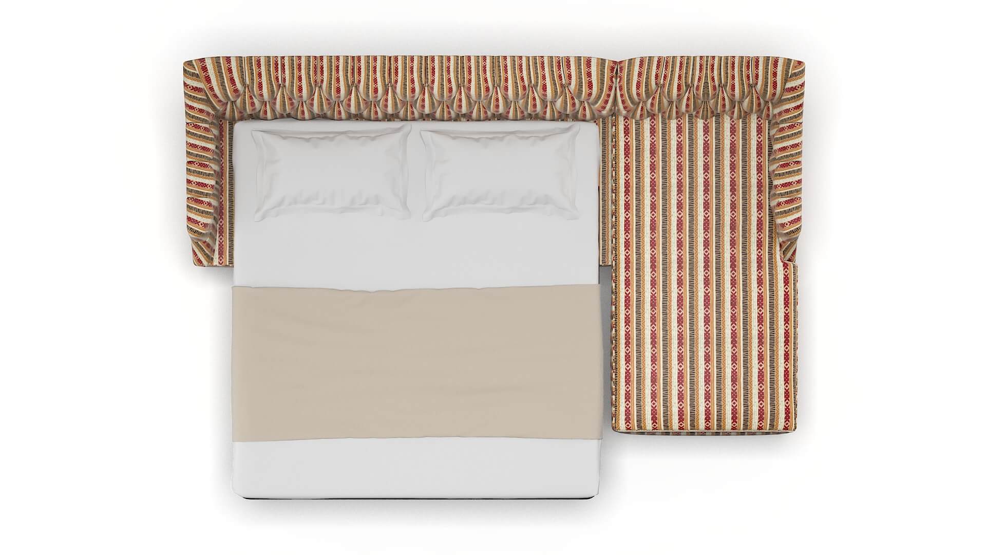 Shiraz Bodhi Tango Panel Sleeper Espresso legs 3