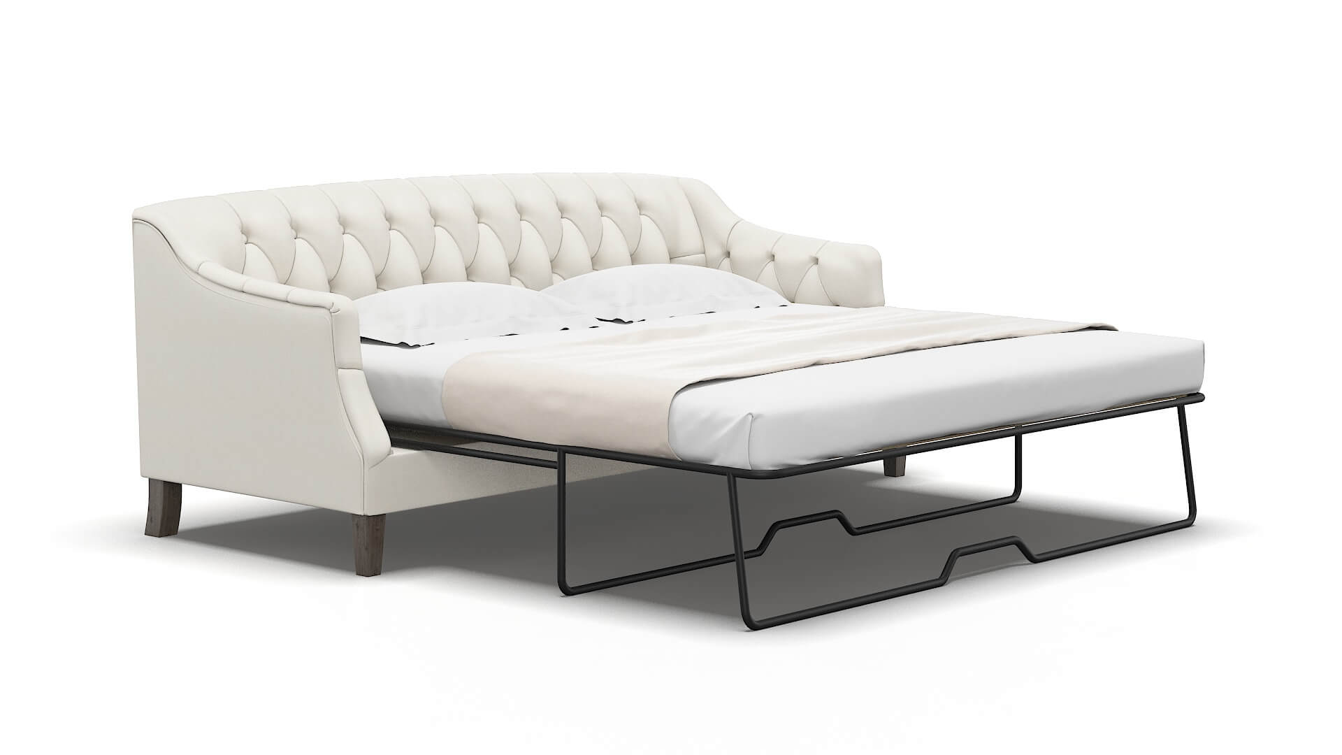Shiraz Chance bone Sofa sleeper Espresso Legs  2