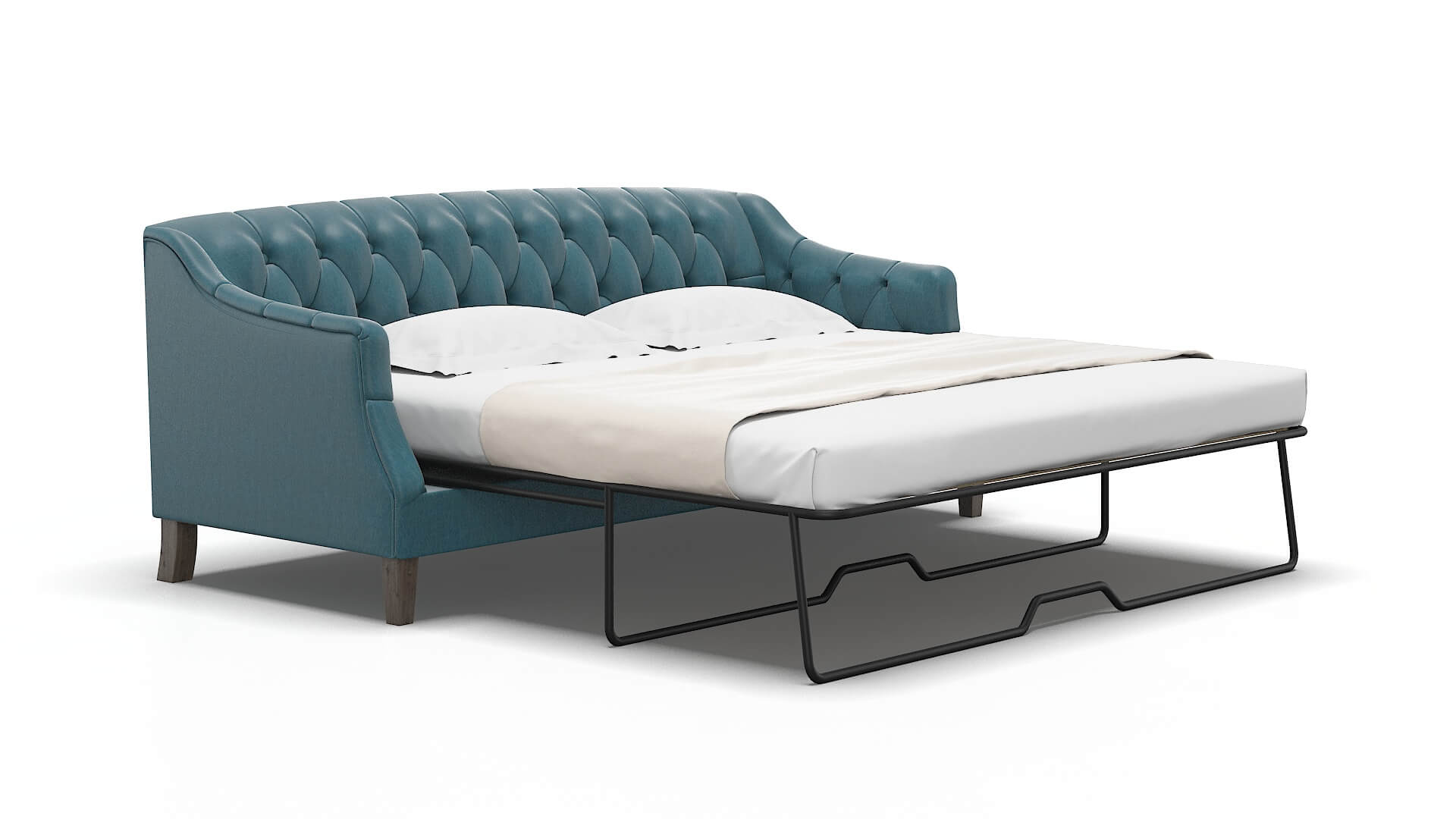 Shiraz Cosmo Teal Sofa Sleeper 2