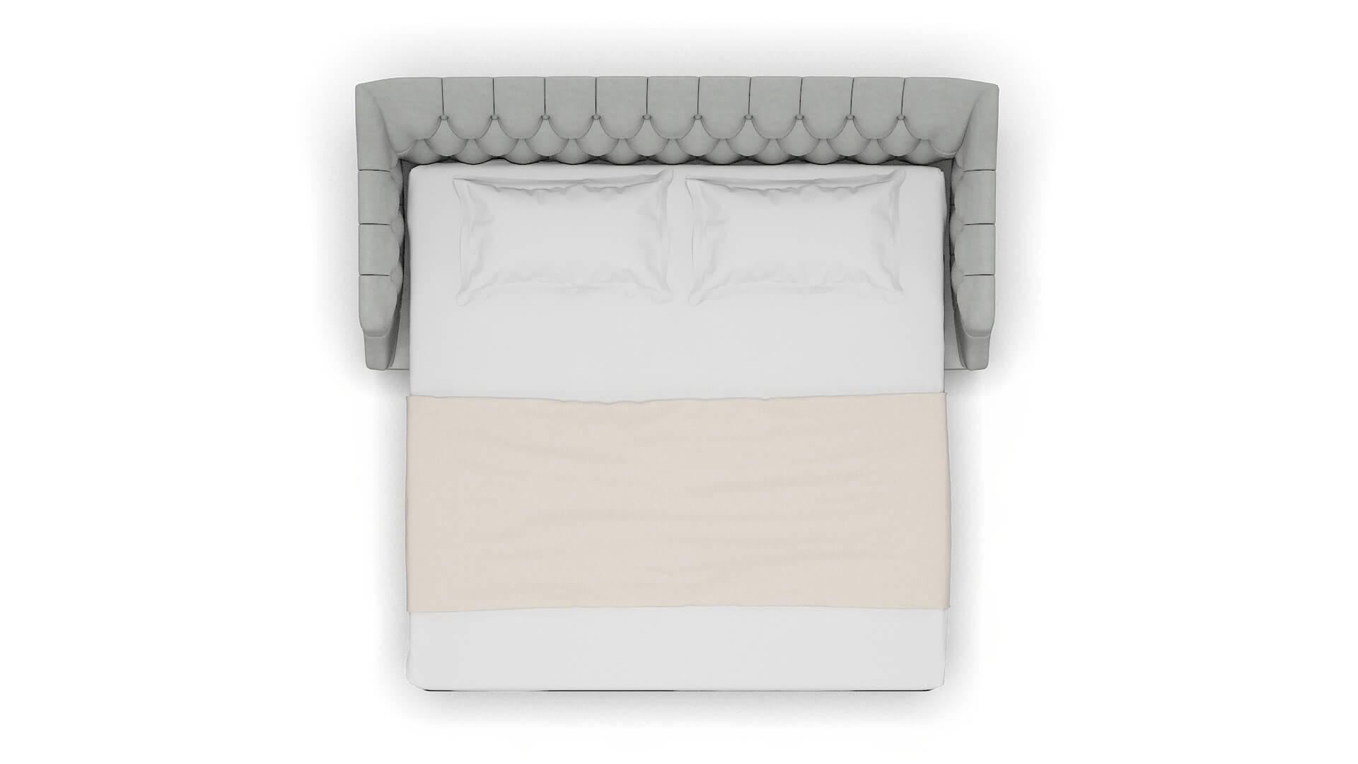 Shiraz Dawson Platinum Sofa Sleeper Espresso legs 3