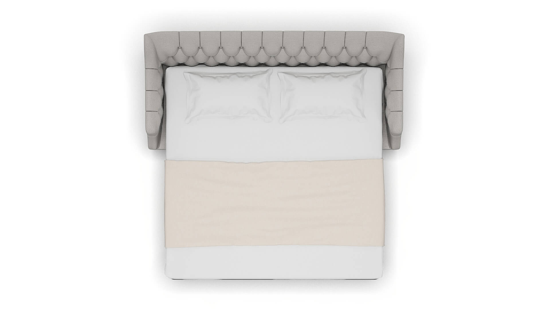 Shiraz Derby Grey Sofa Sleeper Espresso legs 3