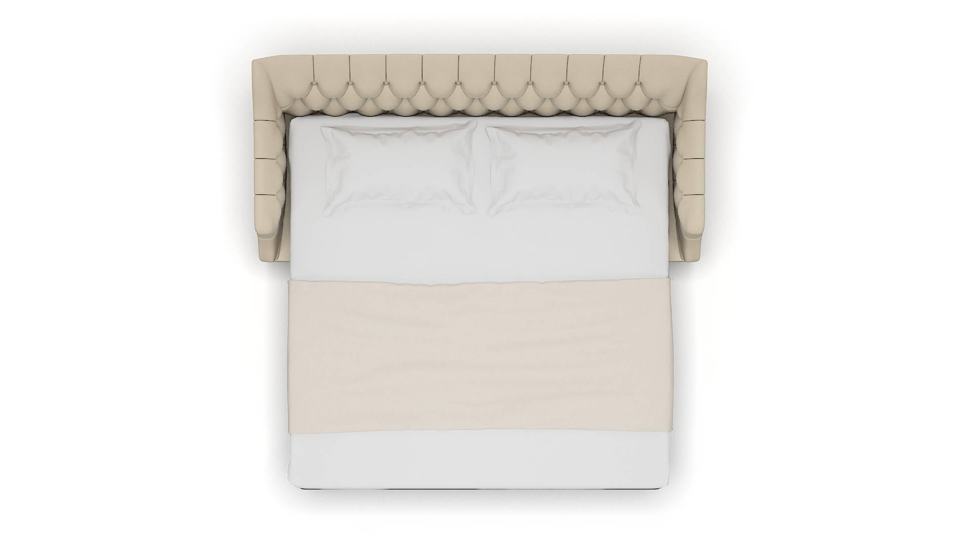 Shiraz Dream_d Almond Sofa Sleeper Espresso legs 3