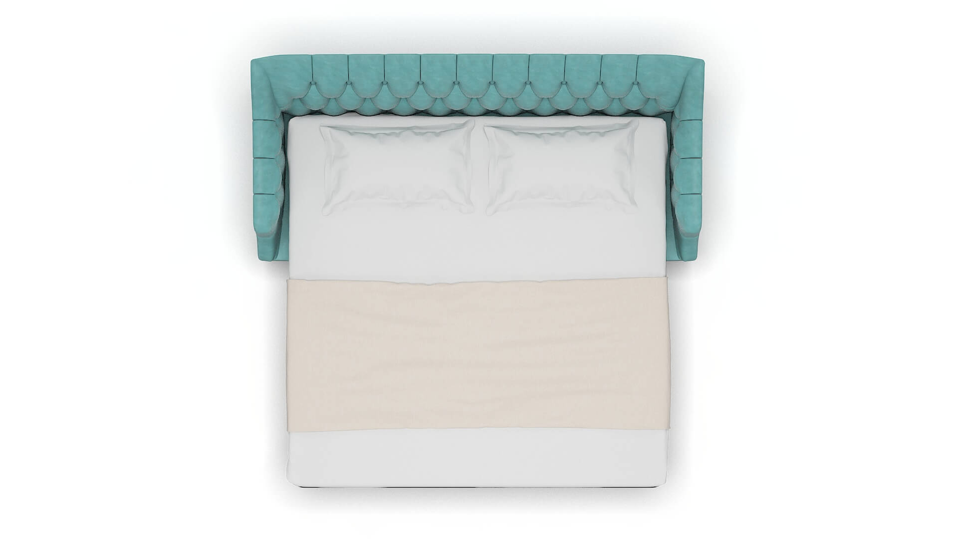 Shiraz Dream_d French_blue Sofa Sleeper Espresso legs 3