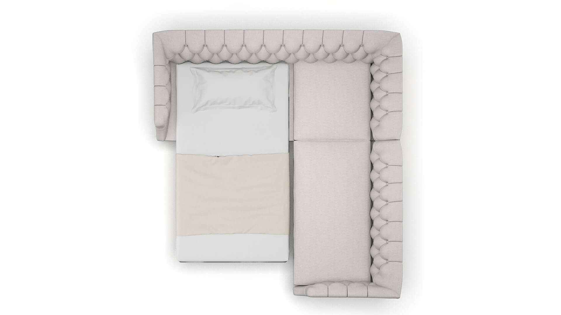 Shiraz Dream_d Sterling Sectional Sleeper Espresso legs 3