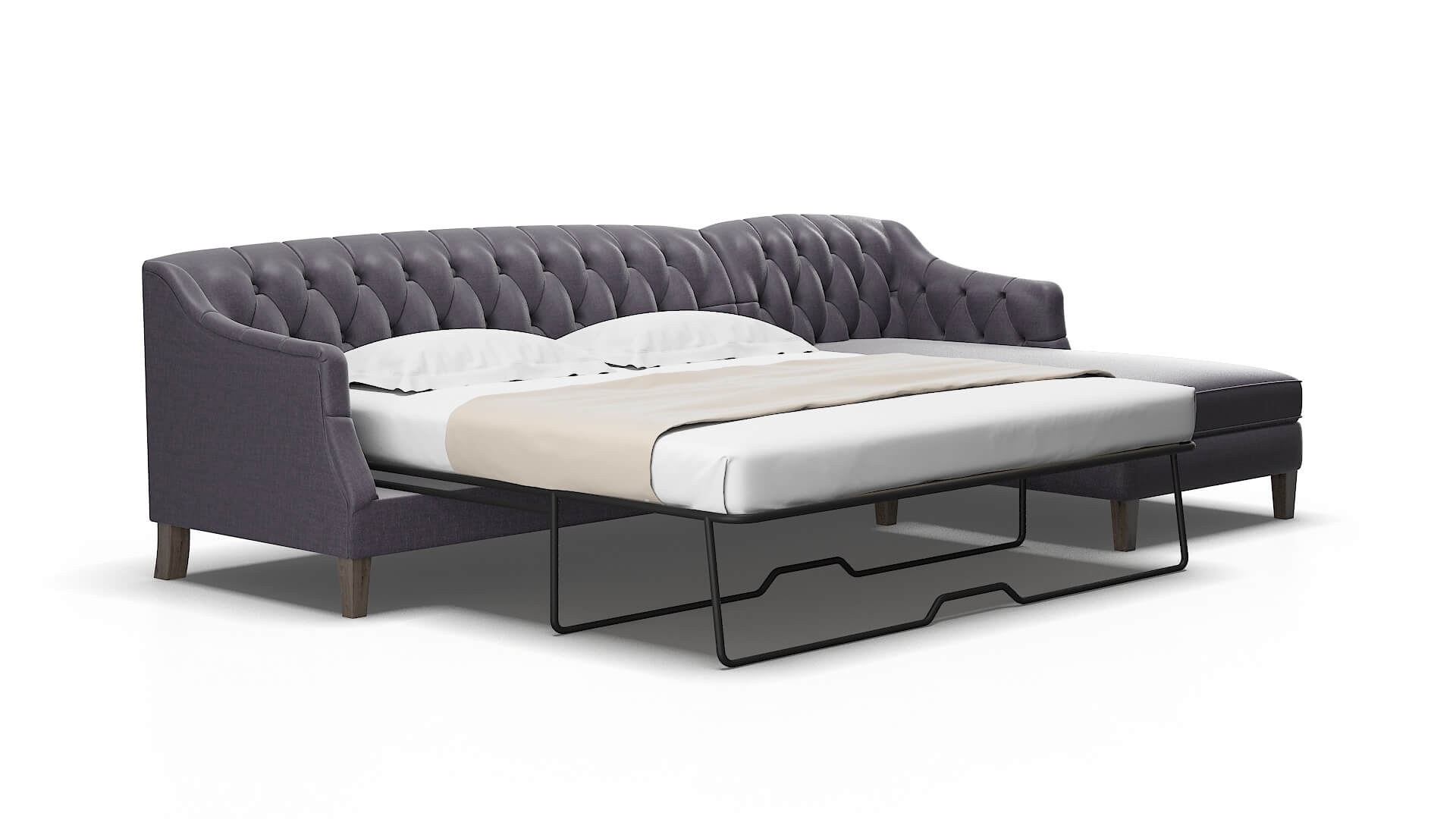 Shiraz Durham ink Panel sleeper Espresso Legs  2