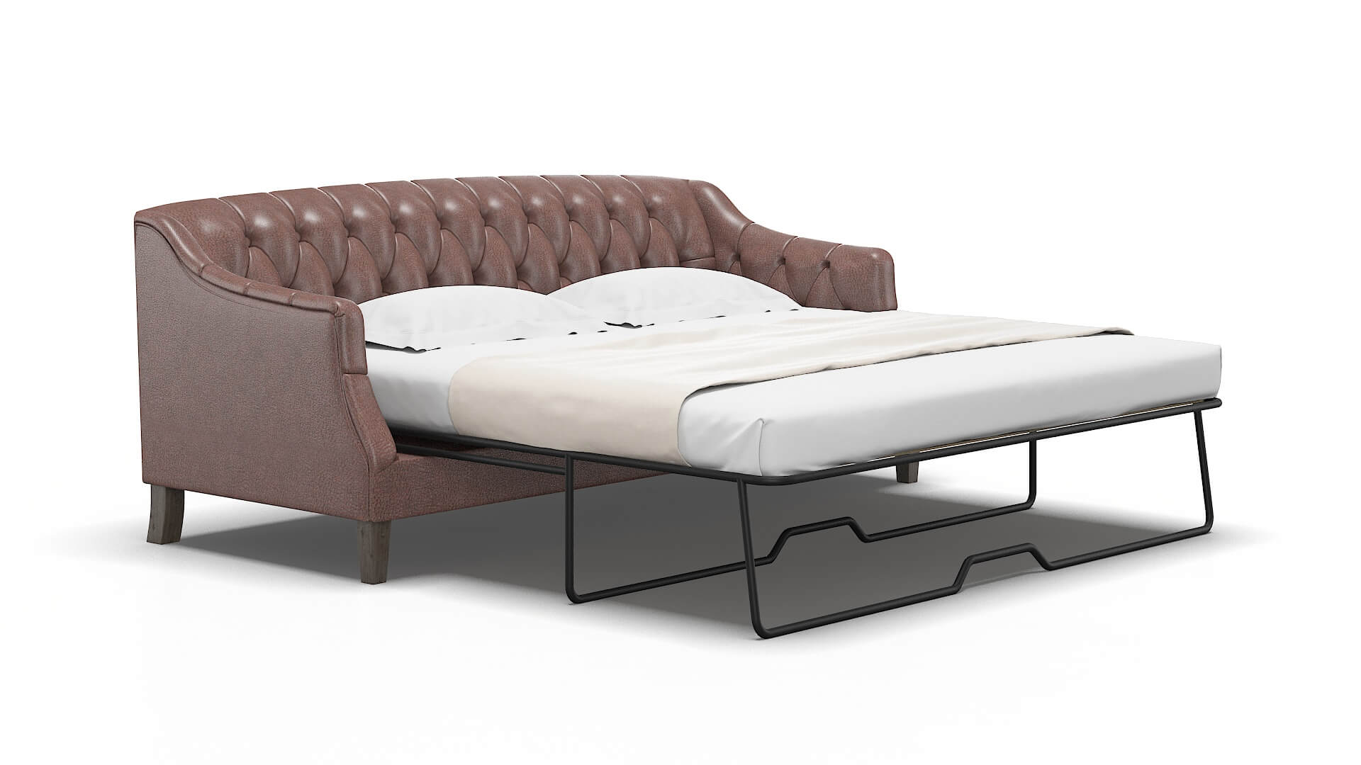 Shiraz Ford brown Sofa sleeper Espresso Legs  2