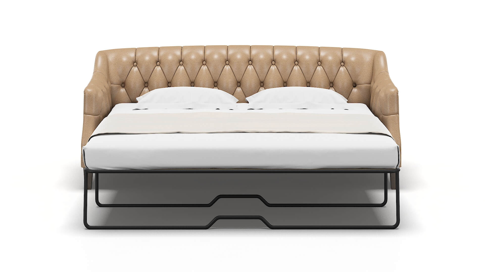 Shiraz Ford Dune Sofa Sleeper Espresso legs 1