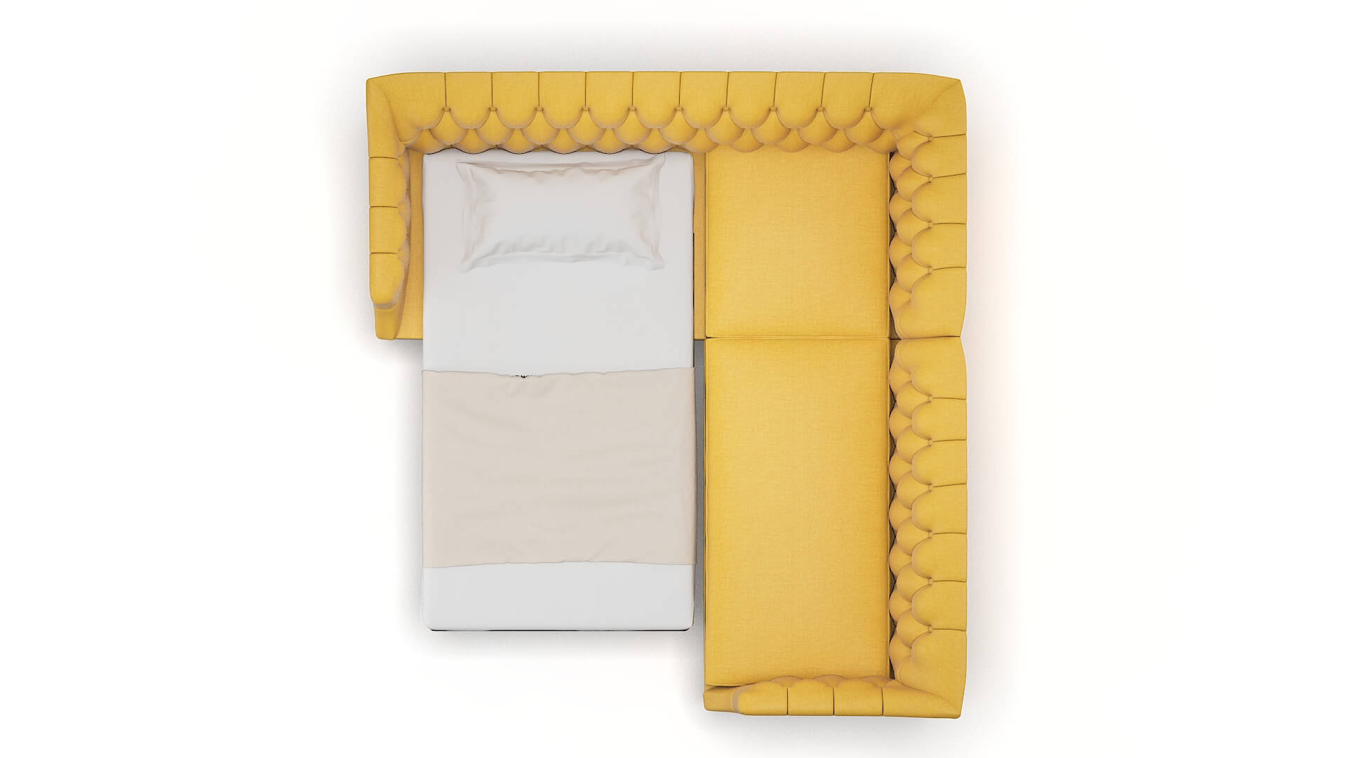 Shiraz Hepburn Chai_tea Sectional Sleeper Espresso legs 3