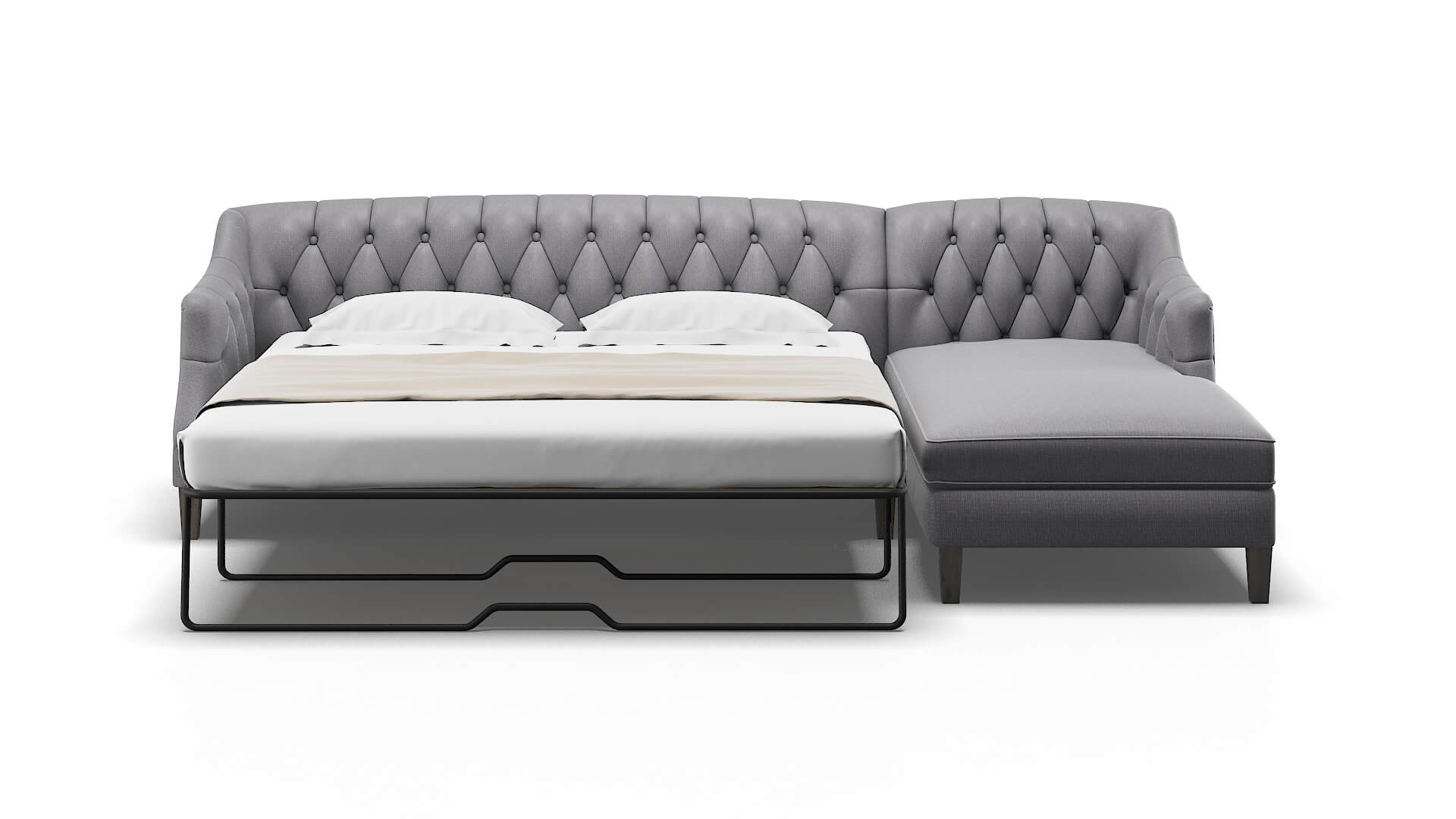 Shiraz Insight Denim Panel Sleeper Espresso legs 1