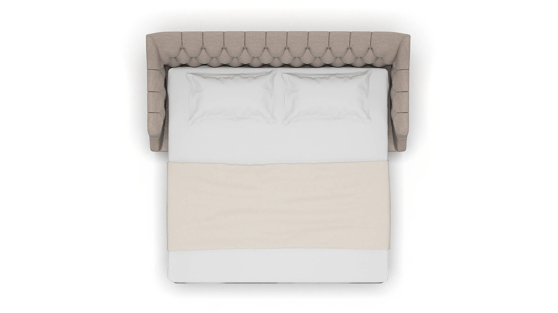 Shiraz Keylargo Pumice Sofa Sleeper Espresso legs 3