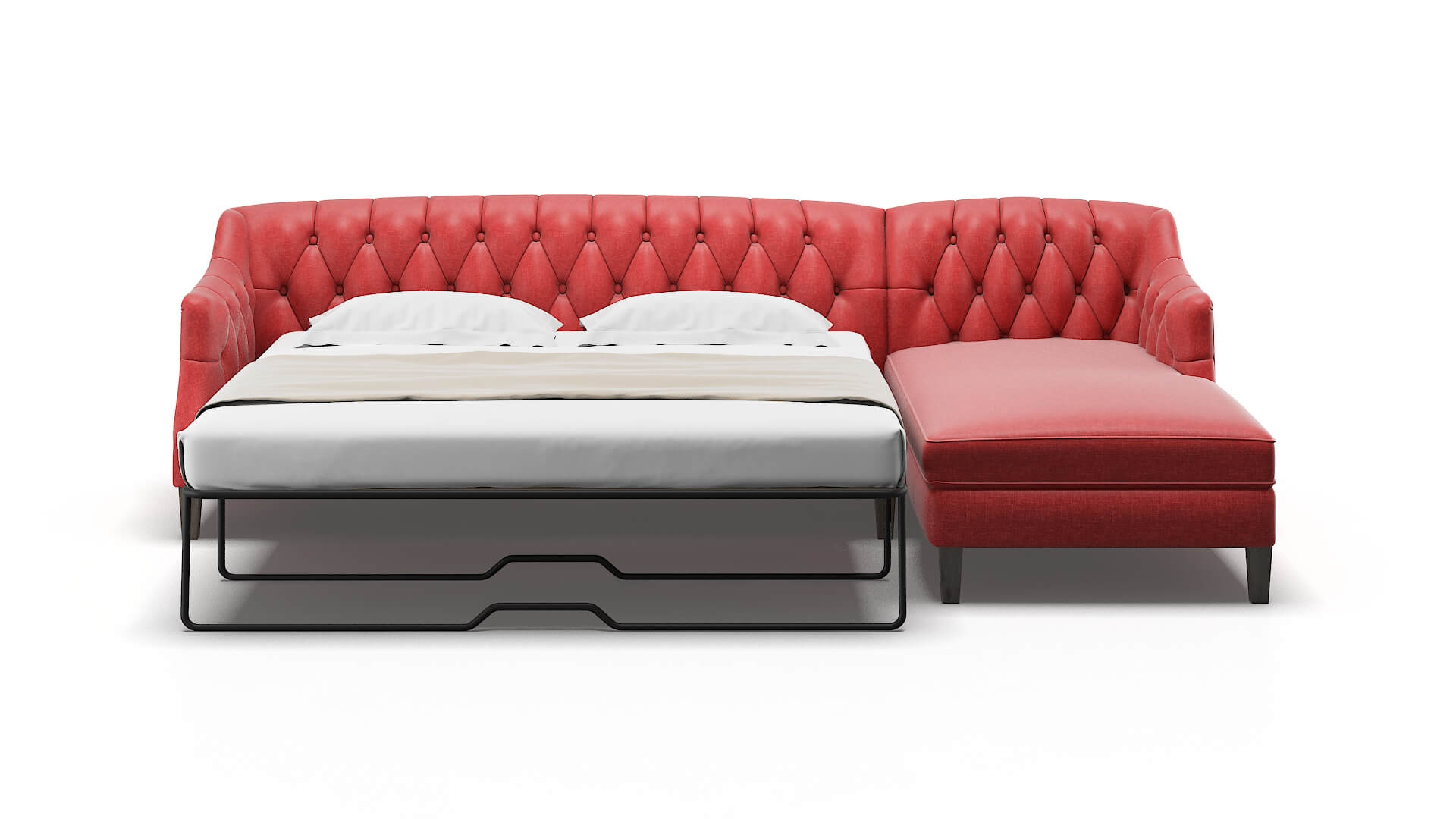 Shiraz Keylargo Ruby Panel Sleeper Espresso legs 1