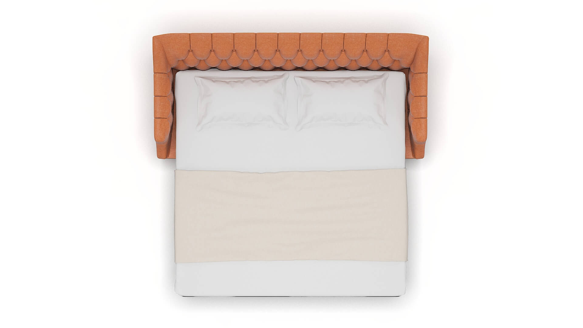 Shiraz Keylargo Terracotta Sofa Sleeper Espresso legs 3