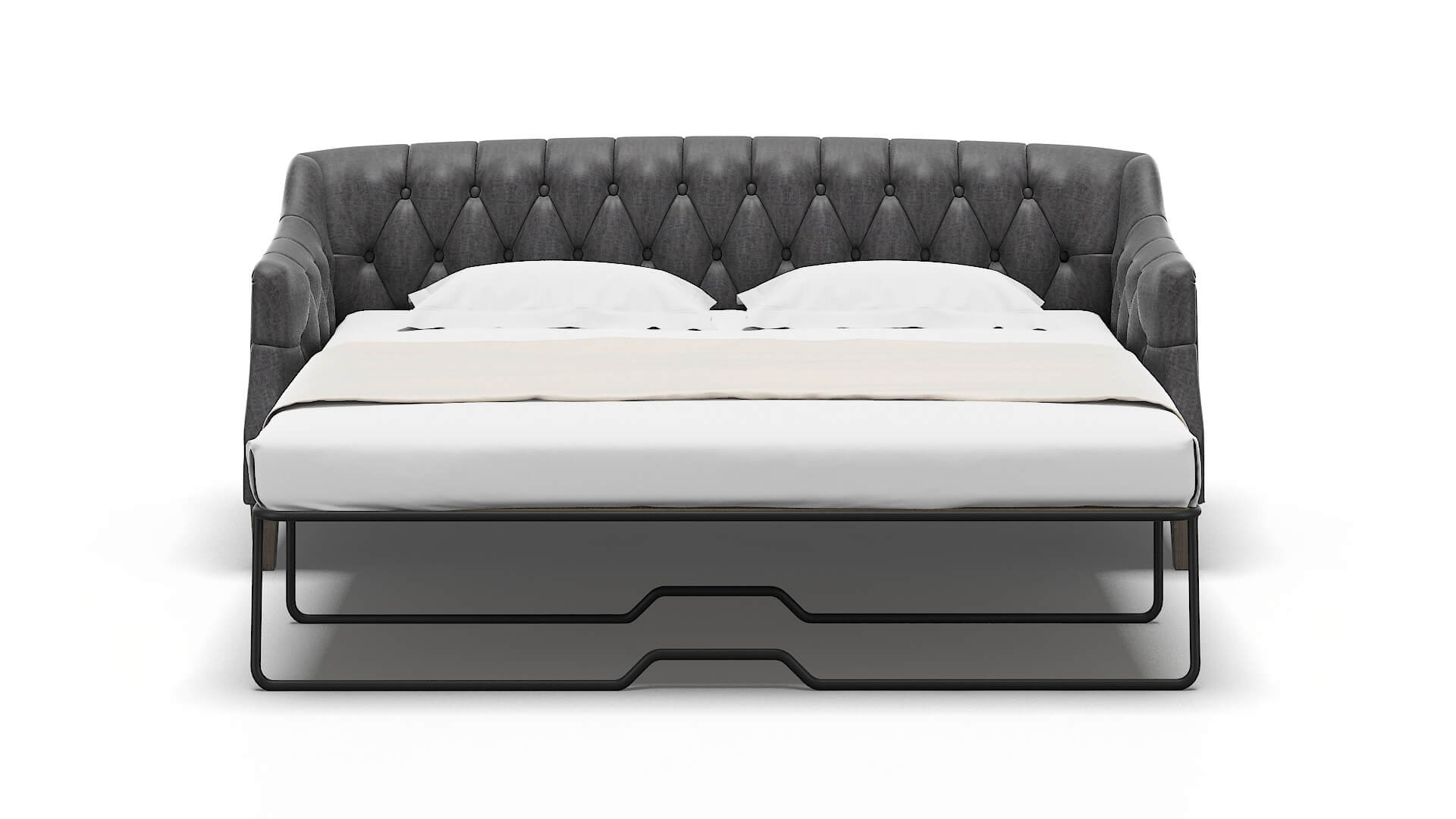 Shiraz Marcy Baltic Sofa Sleeper Espresso legs 1