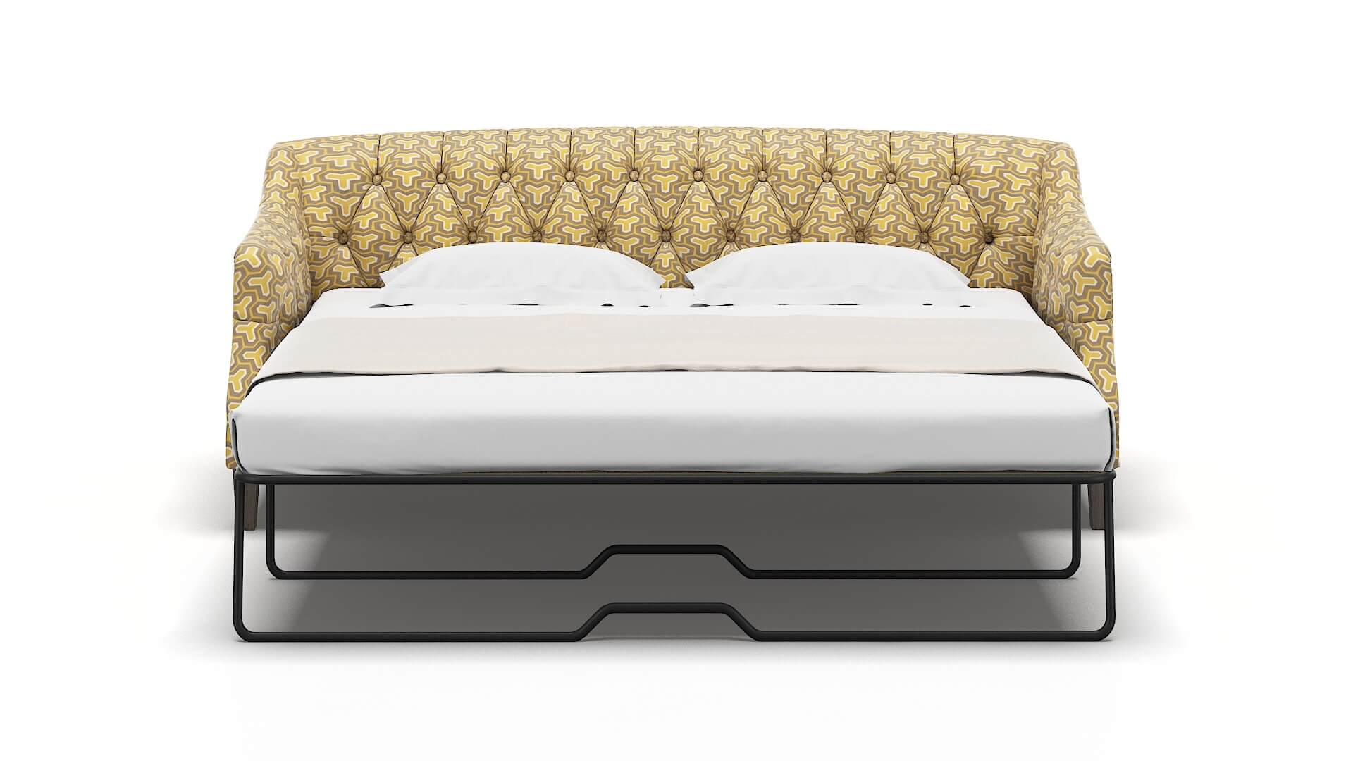 Shiraz Merci Dijon Sofa Sleeper Espresso legs 1