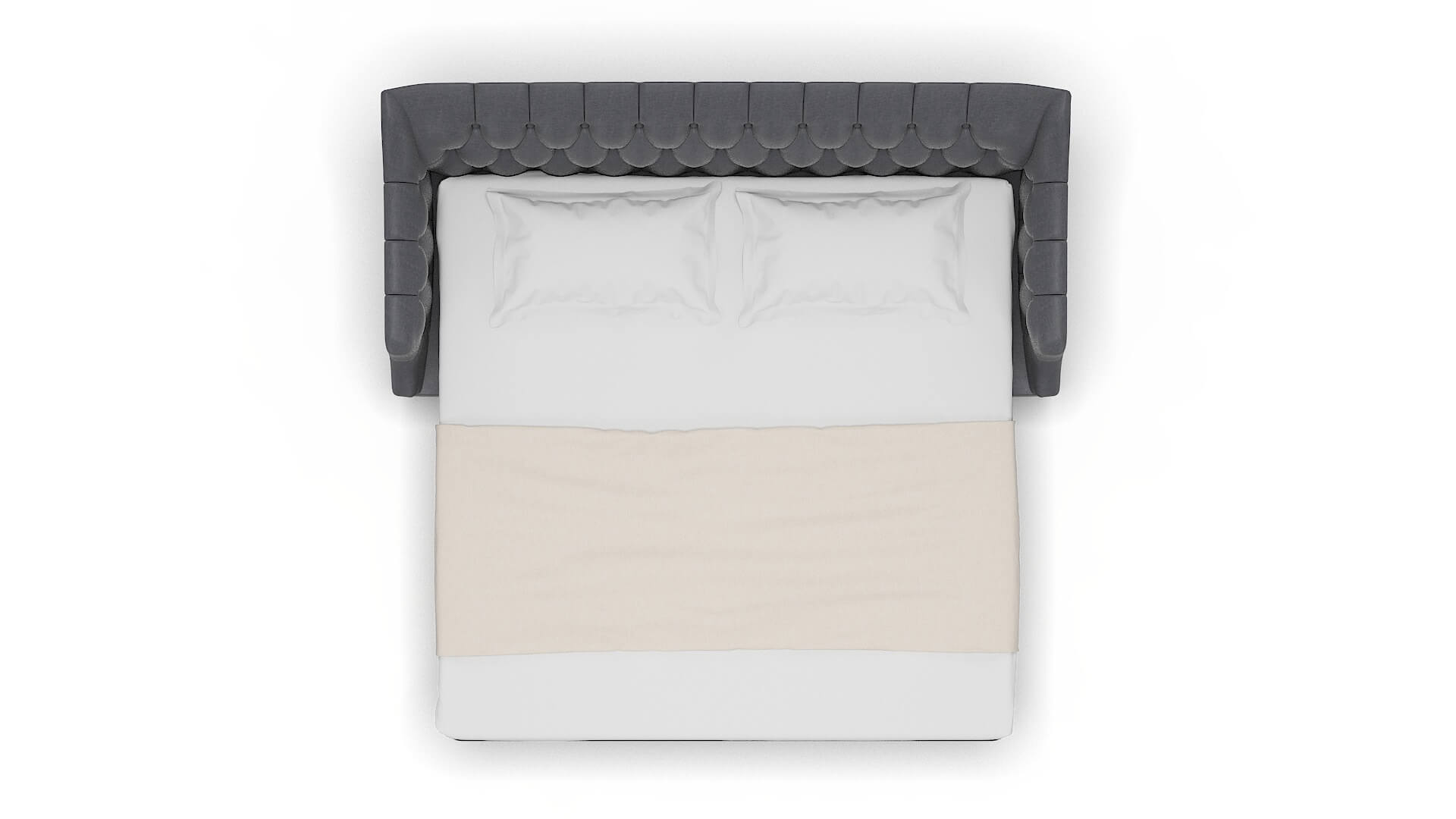 Shiraz Notion Graphite Sofa Sleeper Espresso legs 3