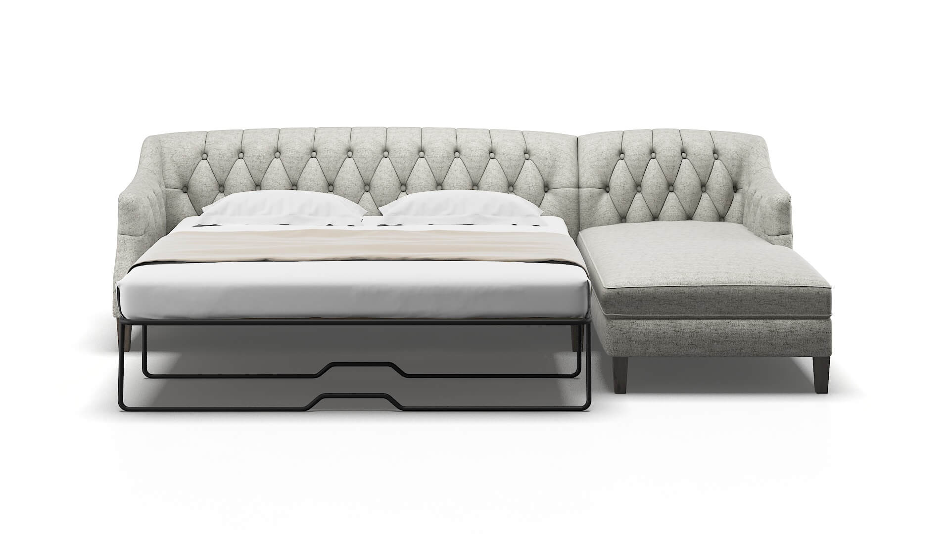 Shiraz Oceanside Granite Panel Sleeper Espresso legs 1