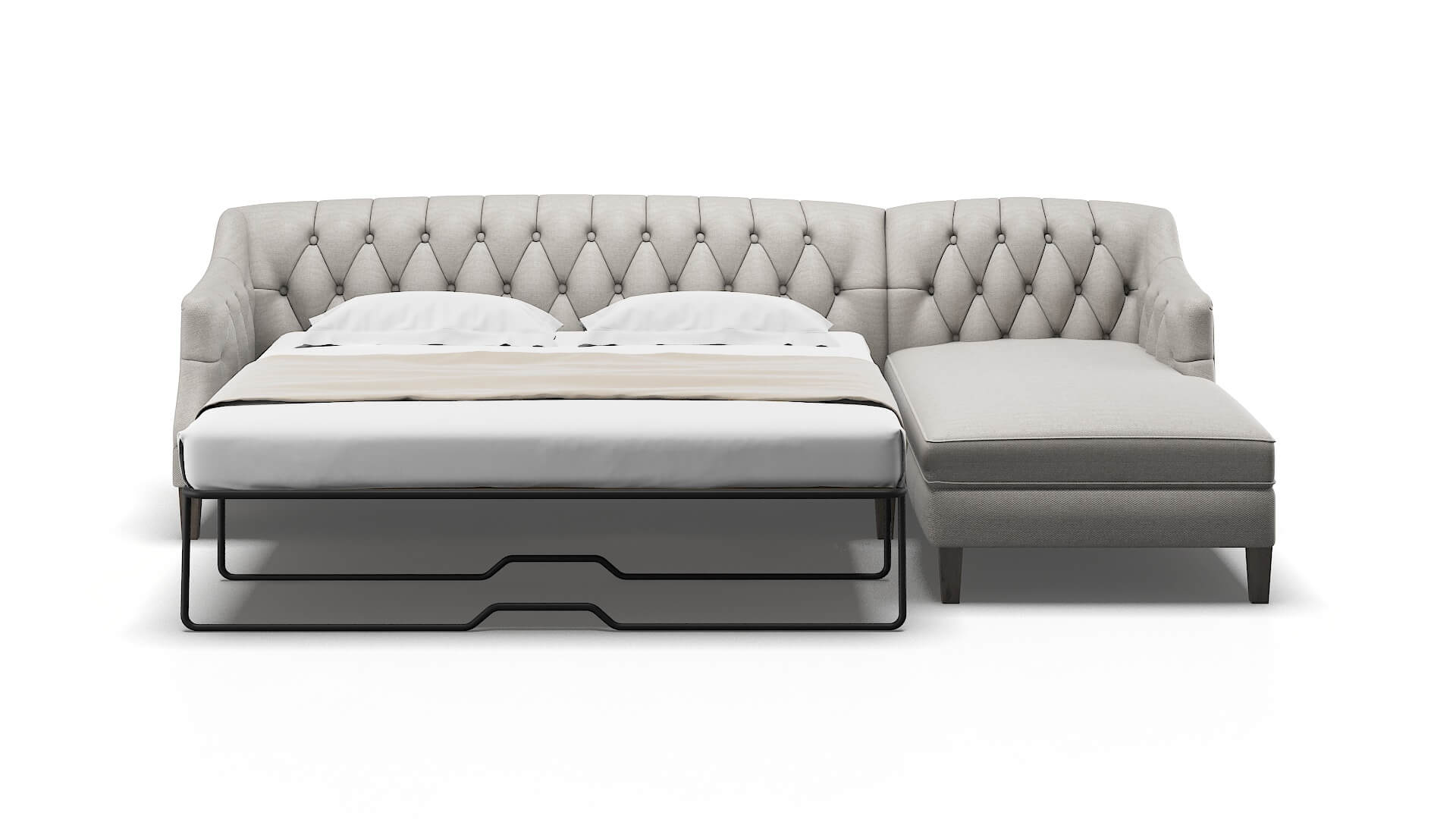 Shiraz Phoenix Sterling Panel Sleeper Espresso legs 1