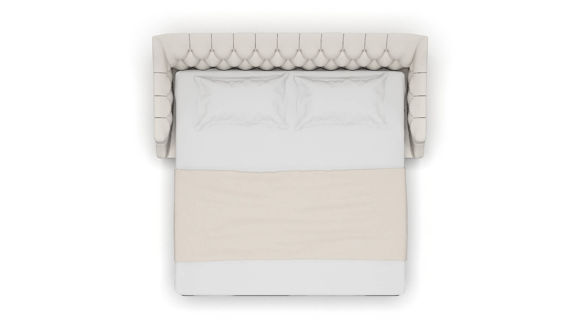 Shiraz Redondo Pearl Sofa Sleeper Espresso legs 3