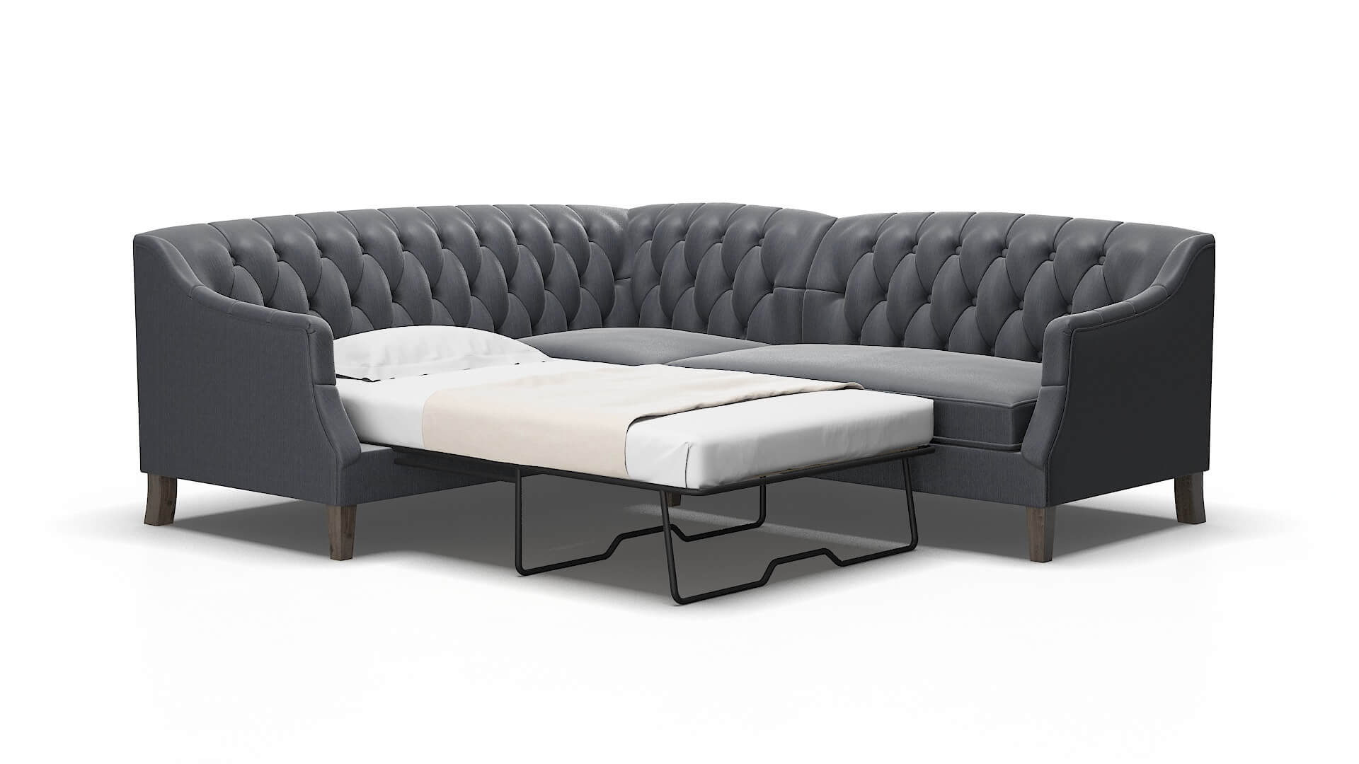 Shiraz Rocket eclipse Sectional sleeper Espresso Legs  2