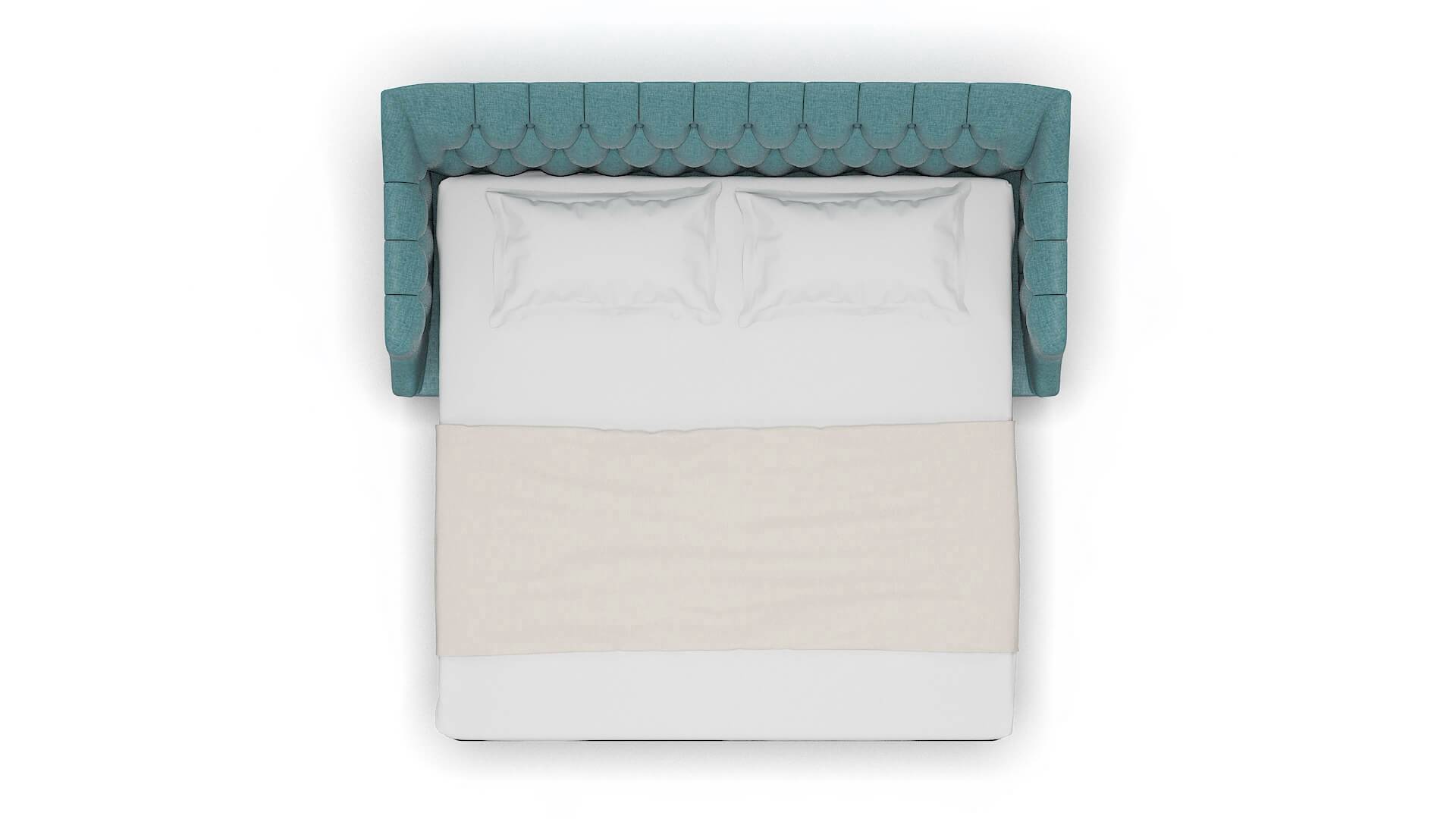 Shiraz Rocket Peacock Sofa Sleeper Espresso legs 3