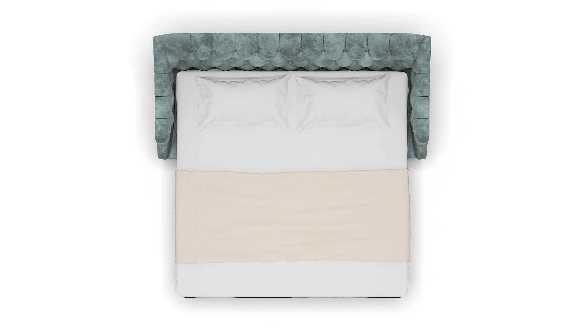 Shiraz Royale Cloud Sofa Sleeper Espresso legs 3