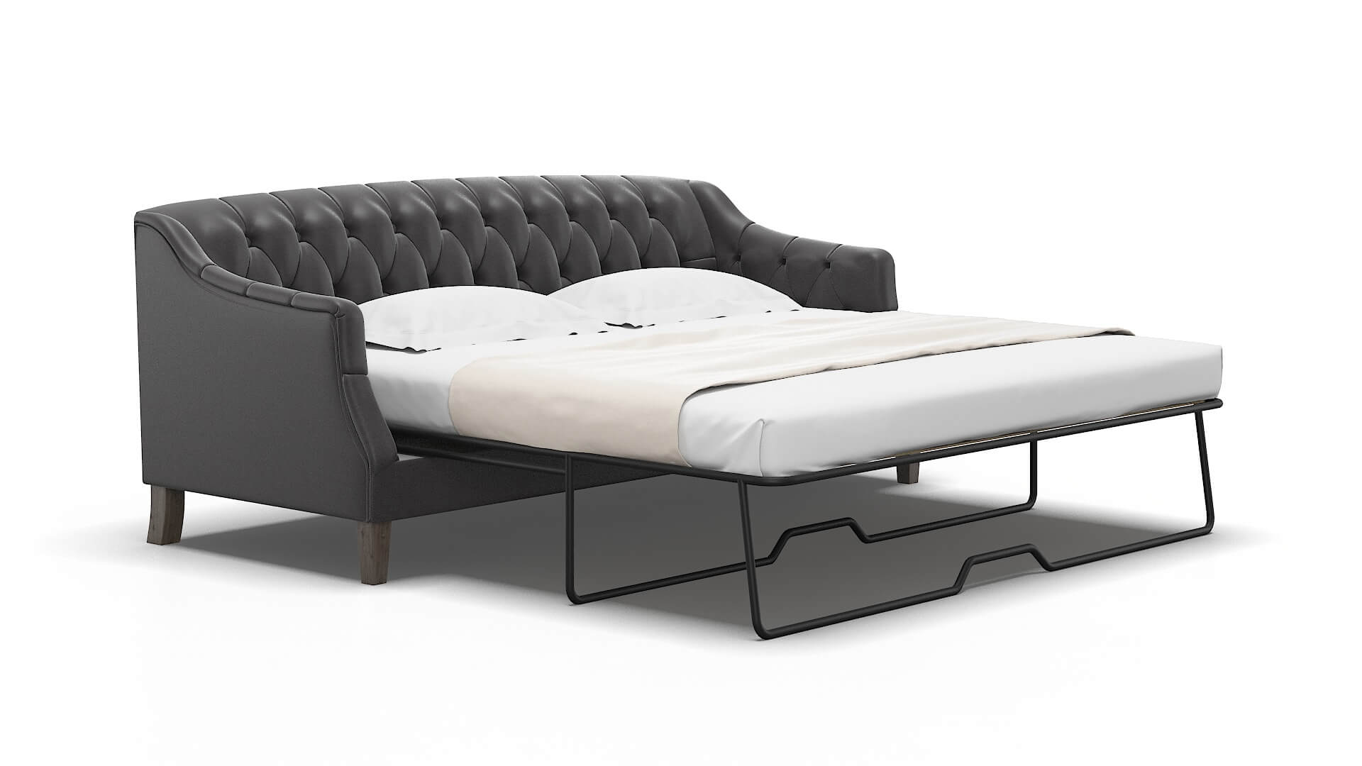 Shiraz Royale Eclipse Sofa Sleeper Espresso legs 2