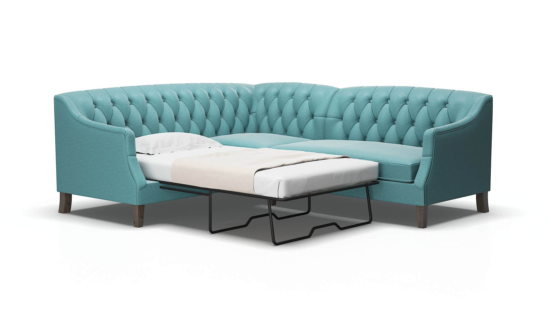 Shiraz Simplex aquavita Sectional sleeper Espresso Legs  2